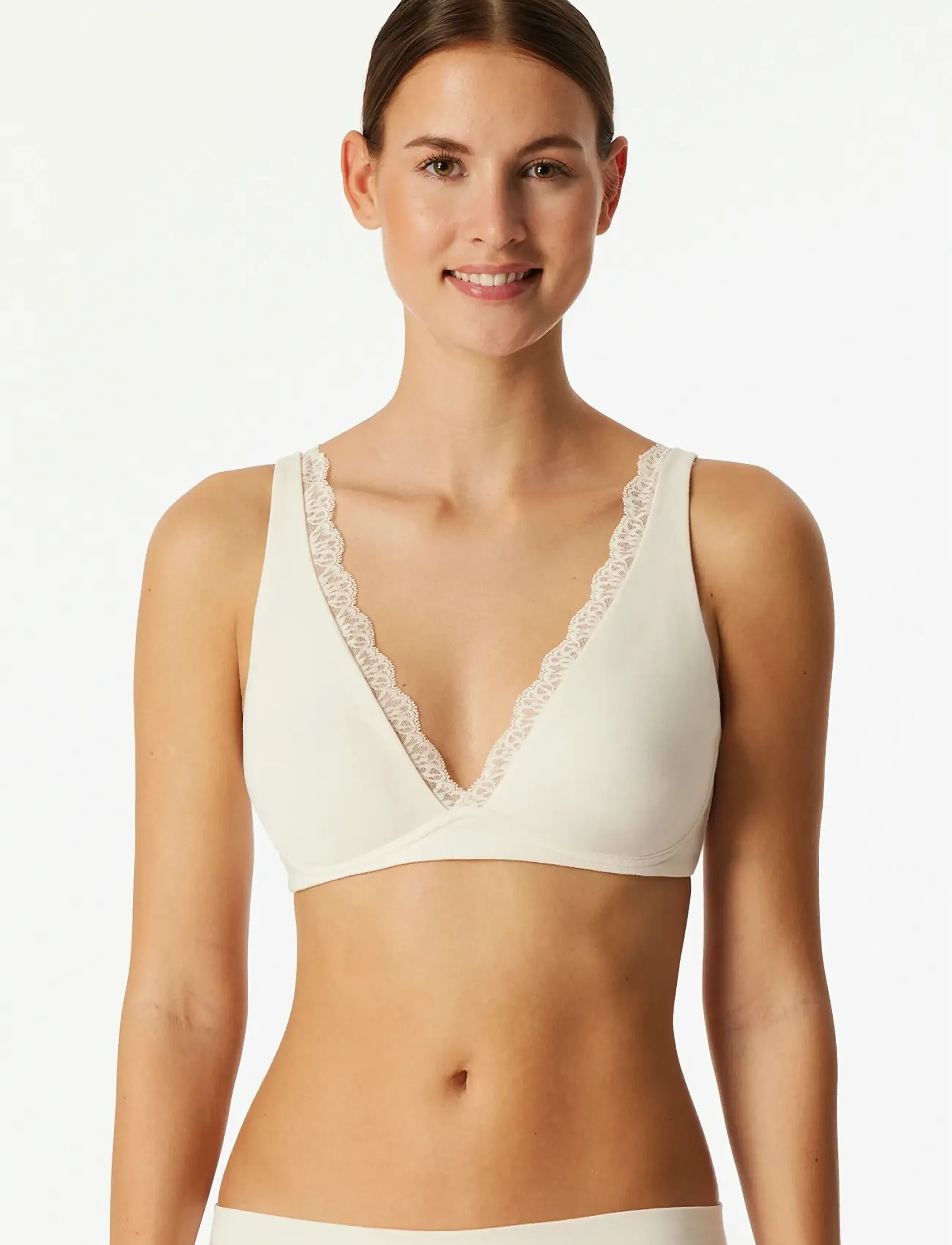 Schiesser - Molded Bra - bralette - off-white - 3