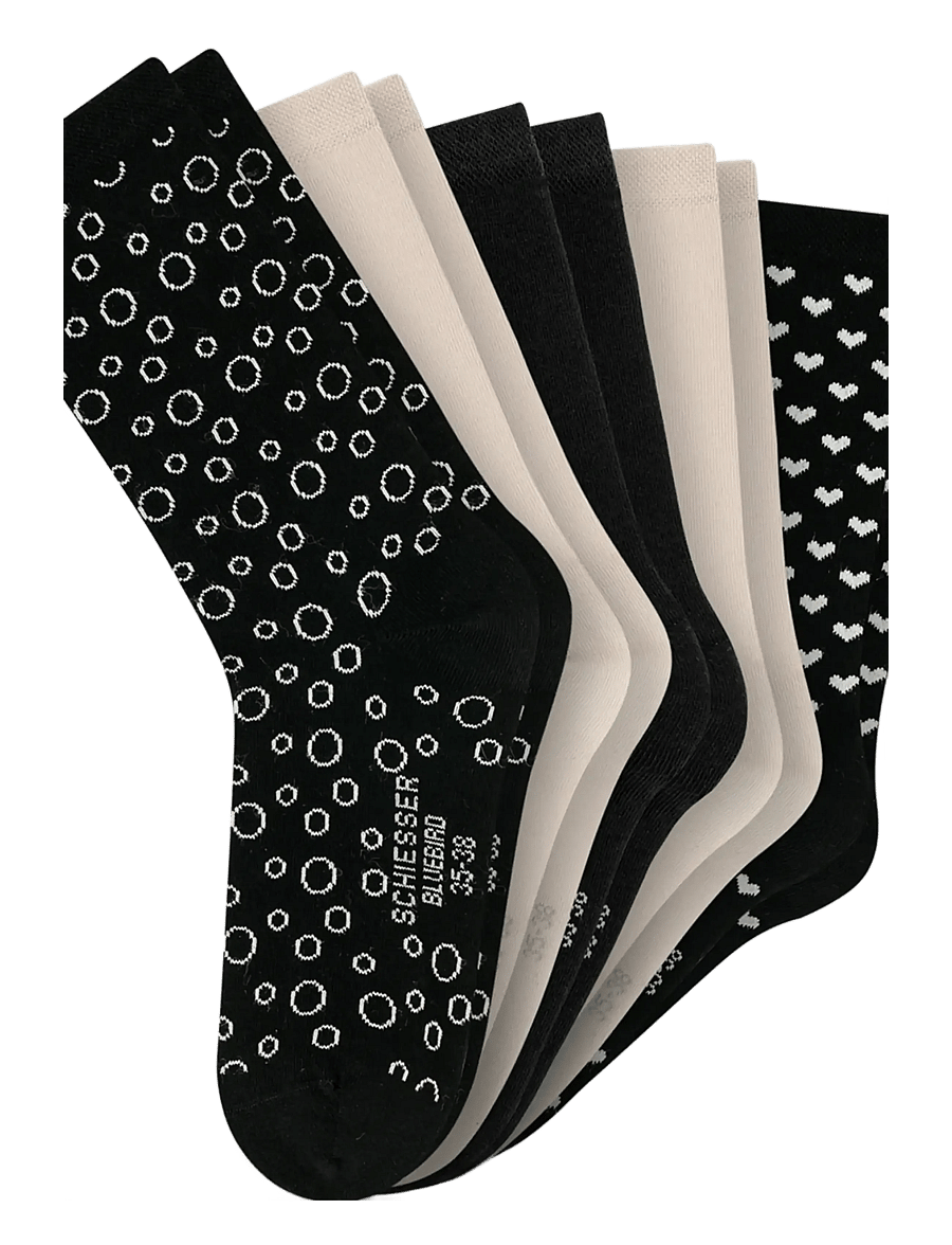 Schiesser - Socks - vanliga strumpor - assorted 4 - 1