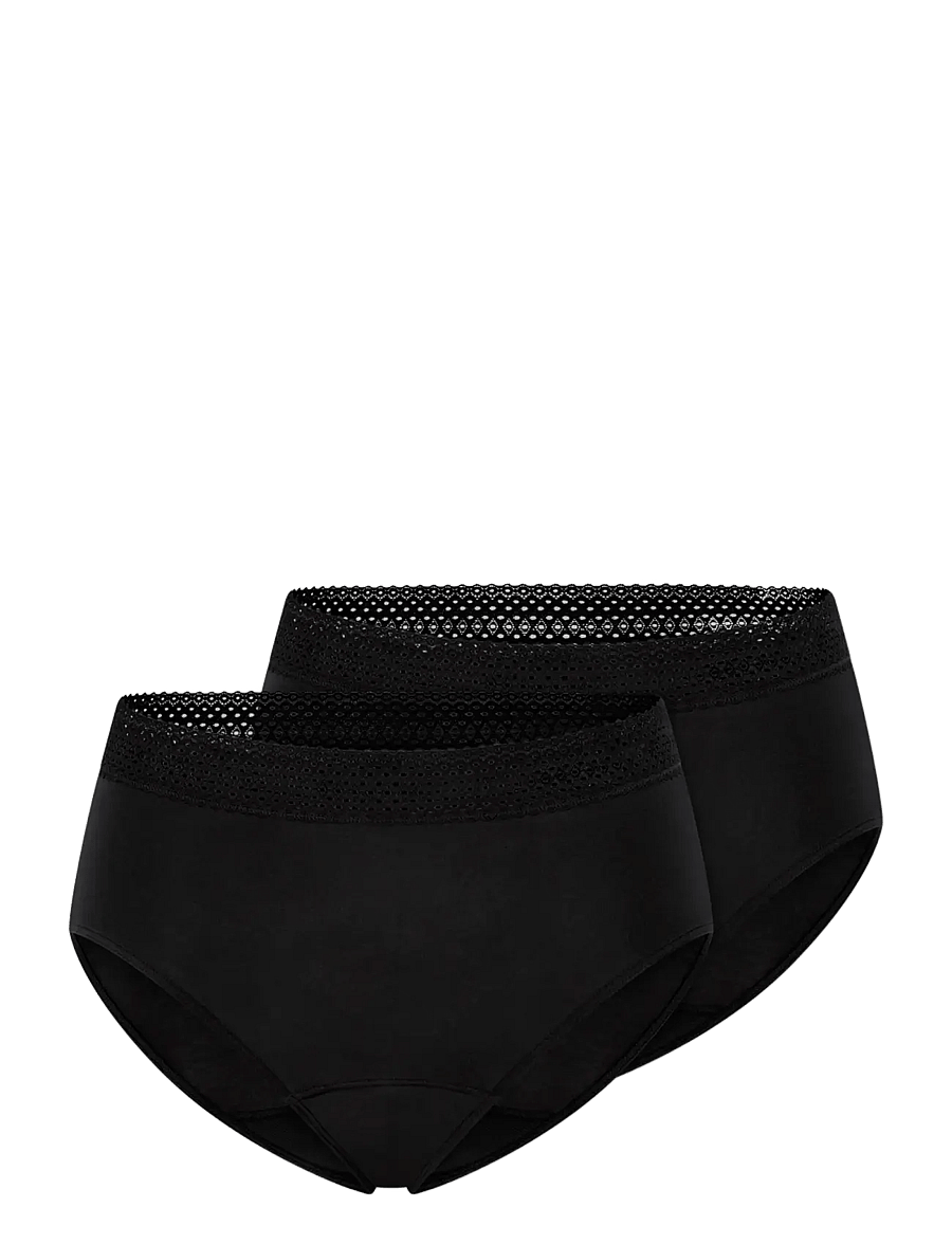 Schiesser - Retro-Pants - midi & maxi trosor - black - 1