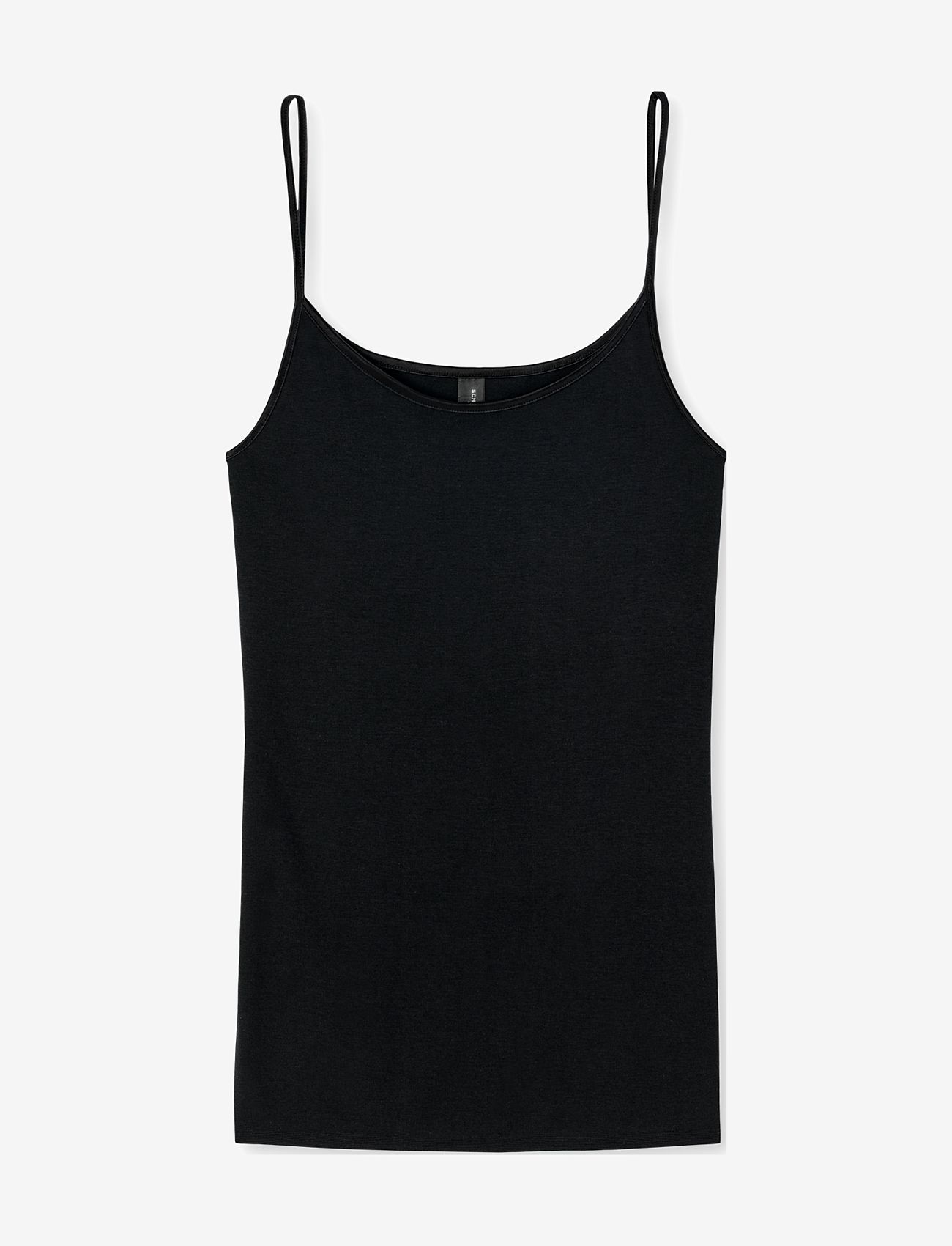 Schiesser - Spaghetti Top - laveste priser - black - 0