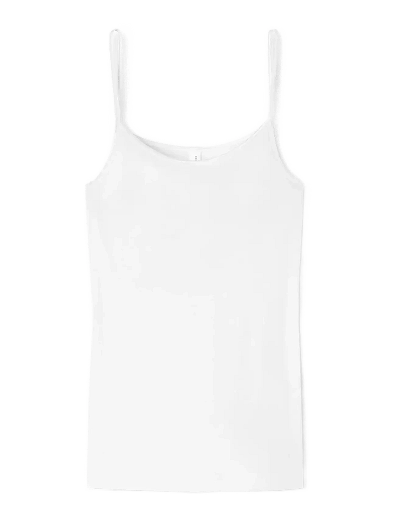 Schiesser - Spaghetti Top - palaidinukės - white - 1