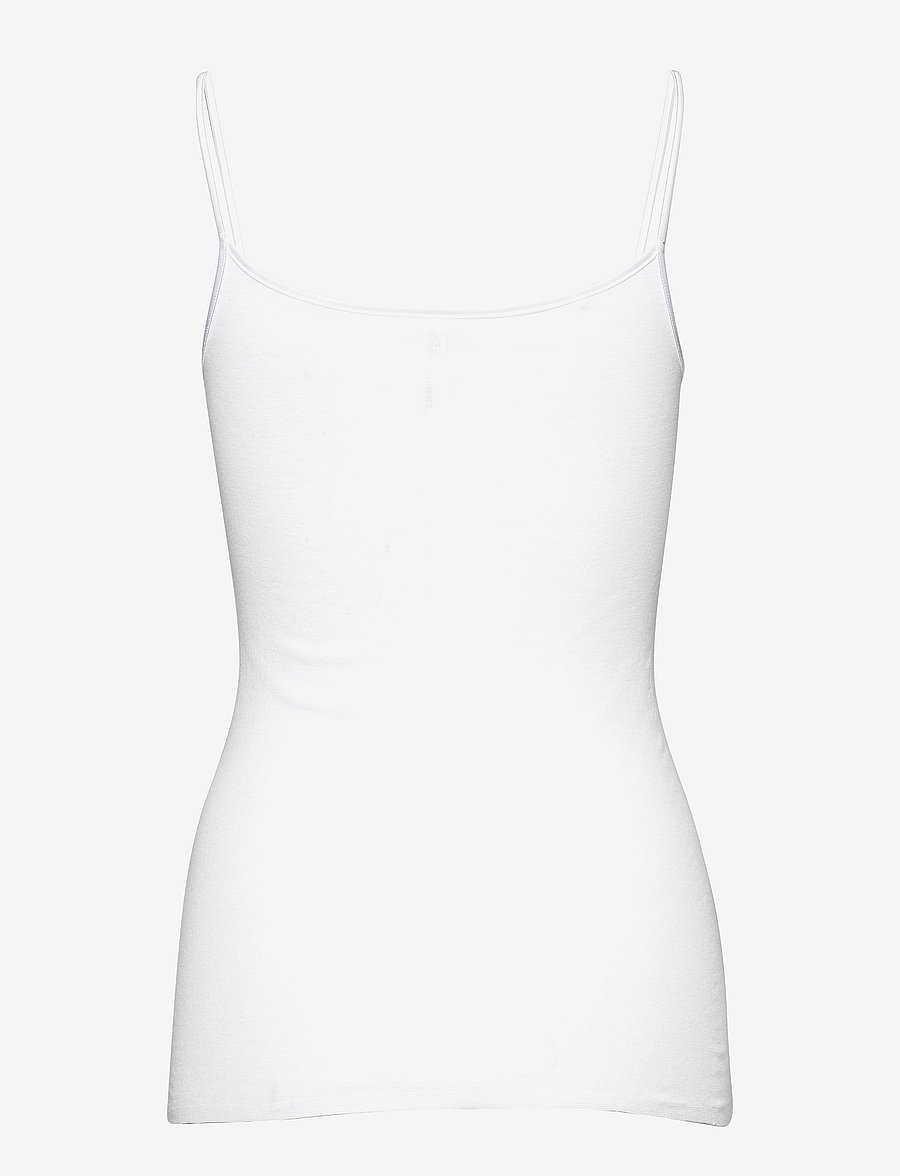 Schiesser - Spaghetti Top - oberteile - white - 2