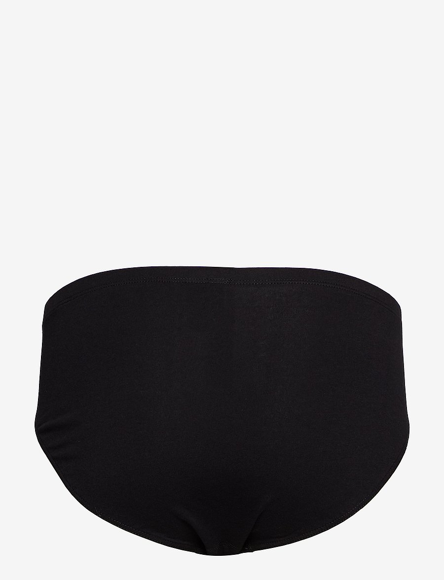 Schiesser - Supermini 3-pack, black - Essentials - unterhosen im multipack - black - 2