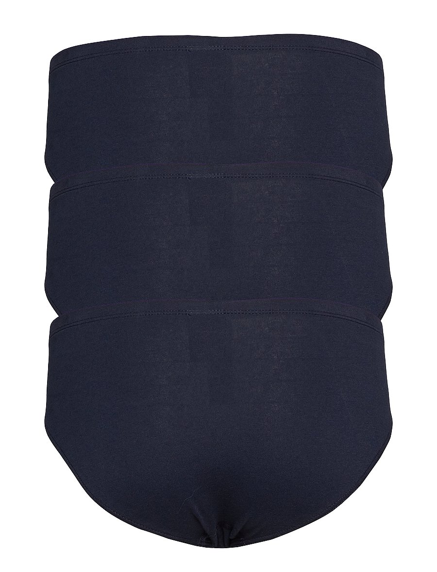Schiesser - Supermini 3-pack, Dark Blue - Essentials - multipack underpants - dark blue - 4