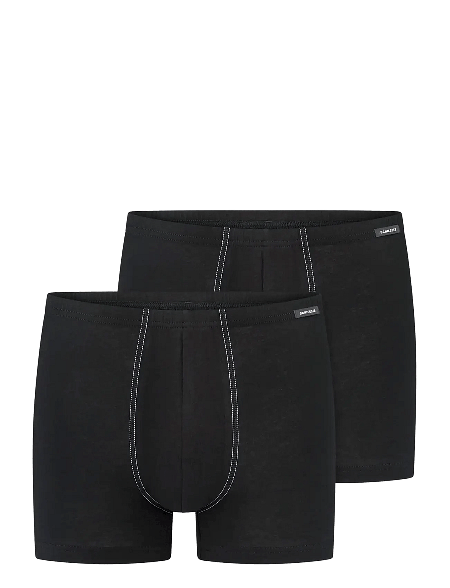 Schiesser - Shorts - unterhosen im multipack - black - 1