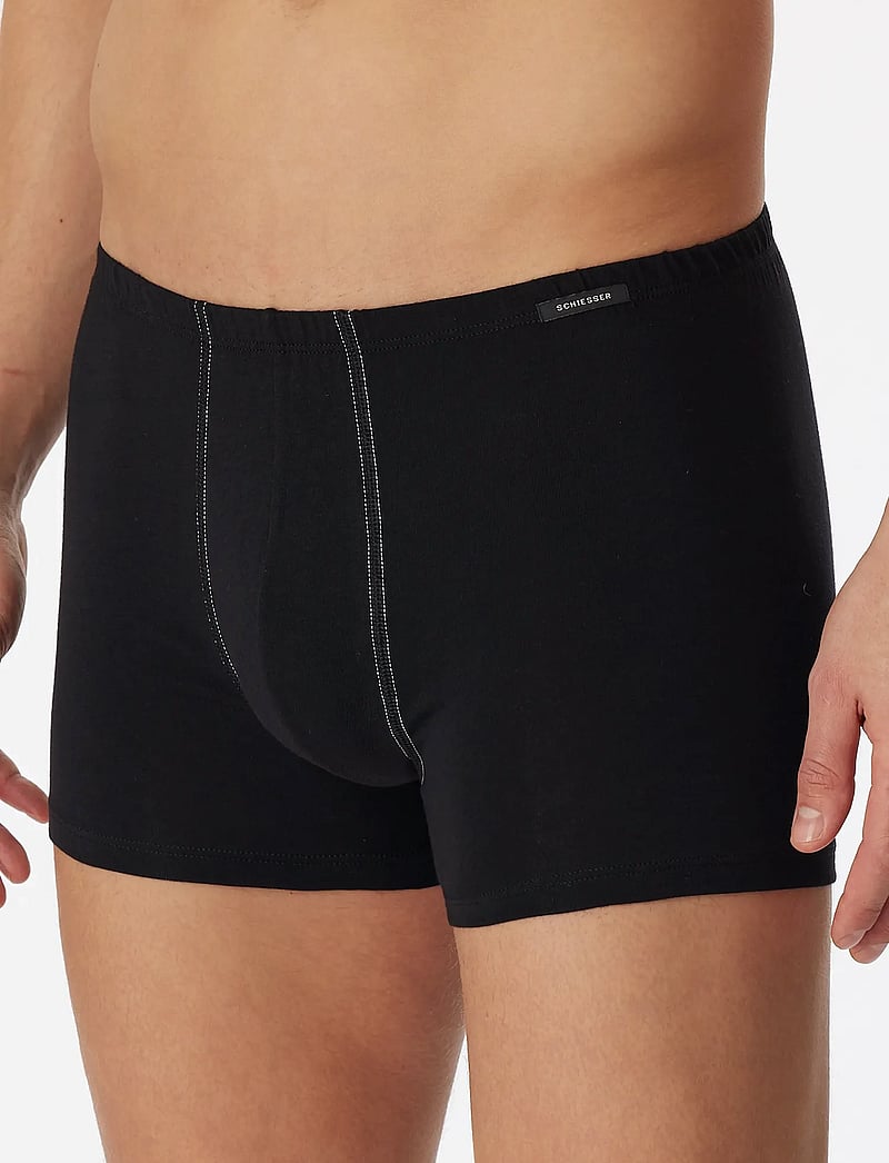 Schiesser - Shorts - multipack underbukser - black - 3