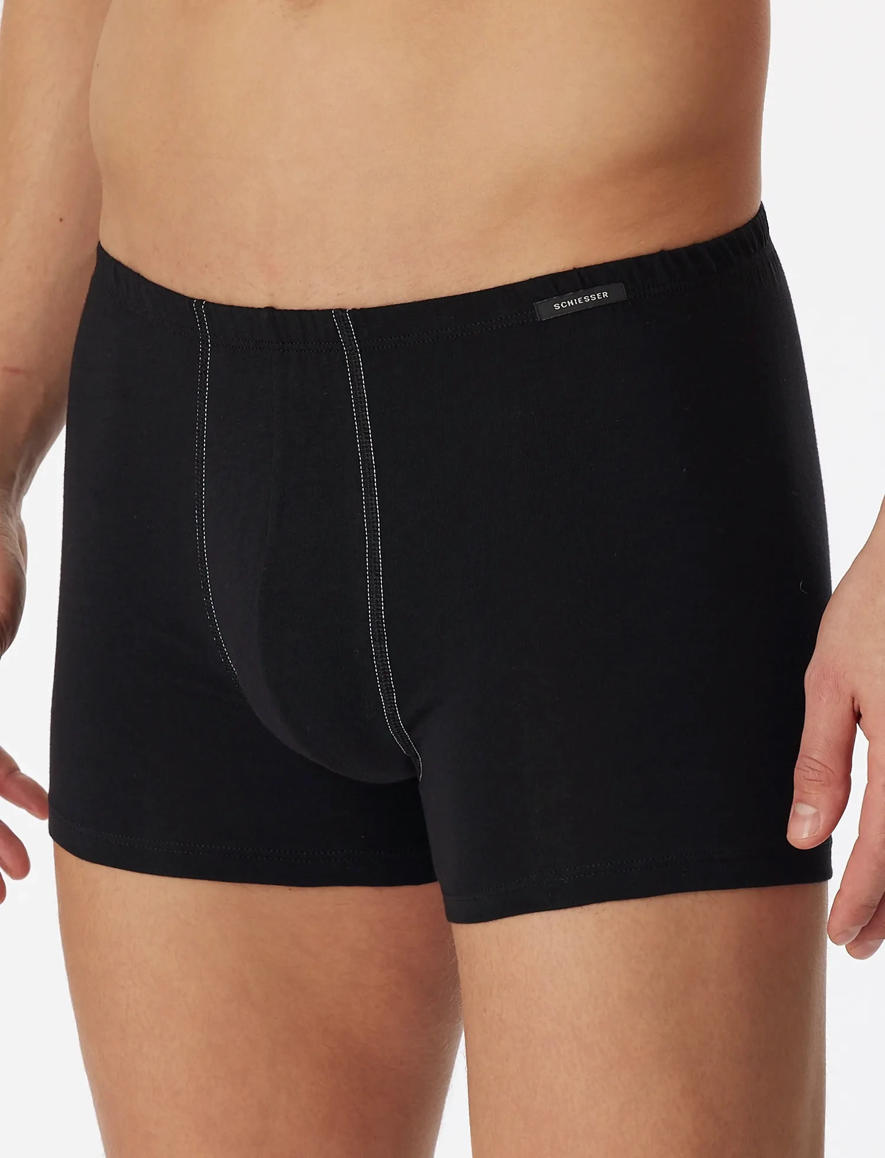 Schiesser - Shorts - unterhosen im multipack - black - 3