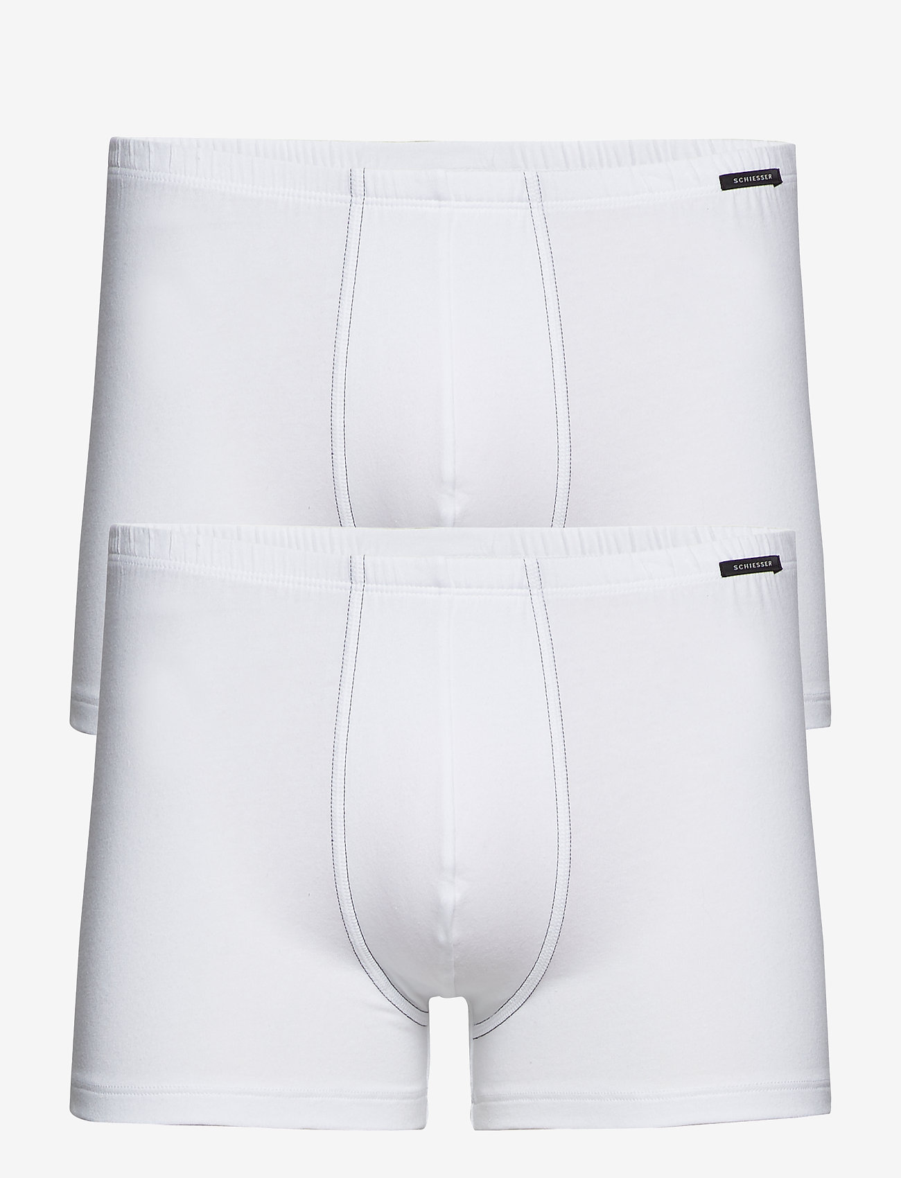 Schiesser - Shorts - alhaisimmat hinnat - white - 0