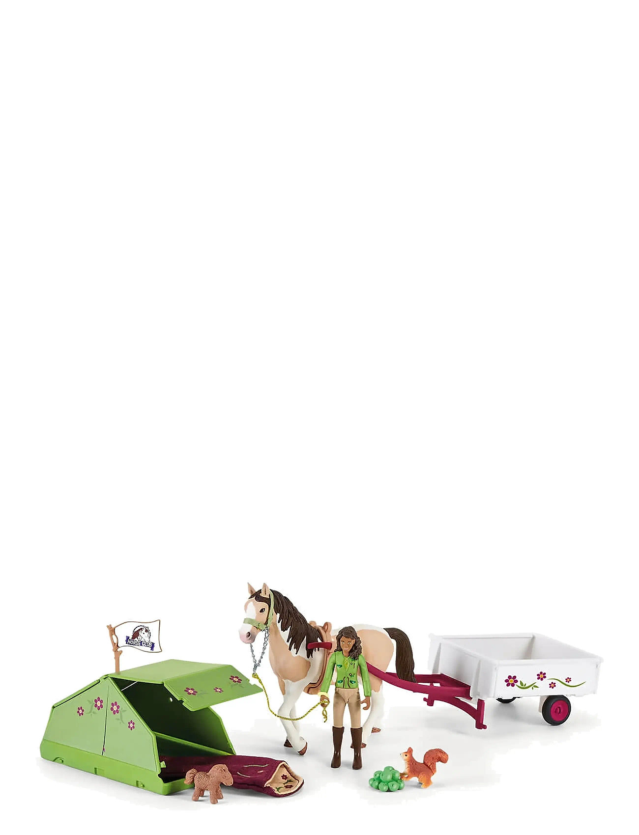 Lekesett Schleich Sarahs campingeventyr