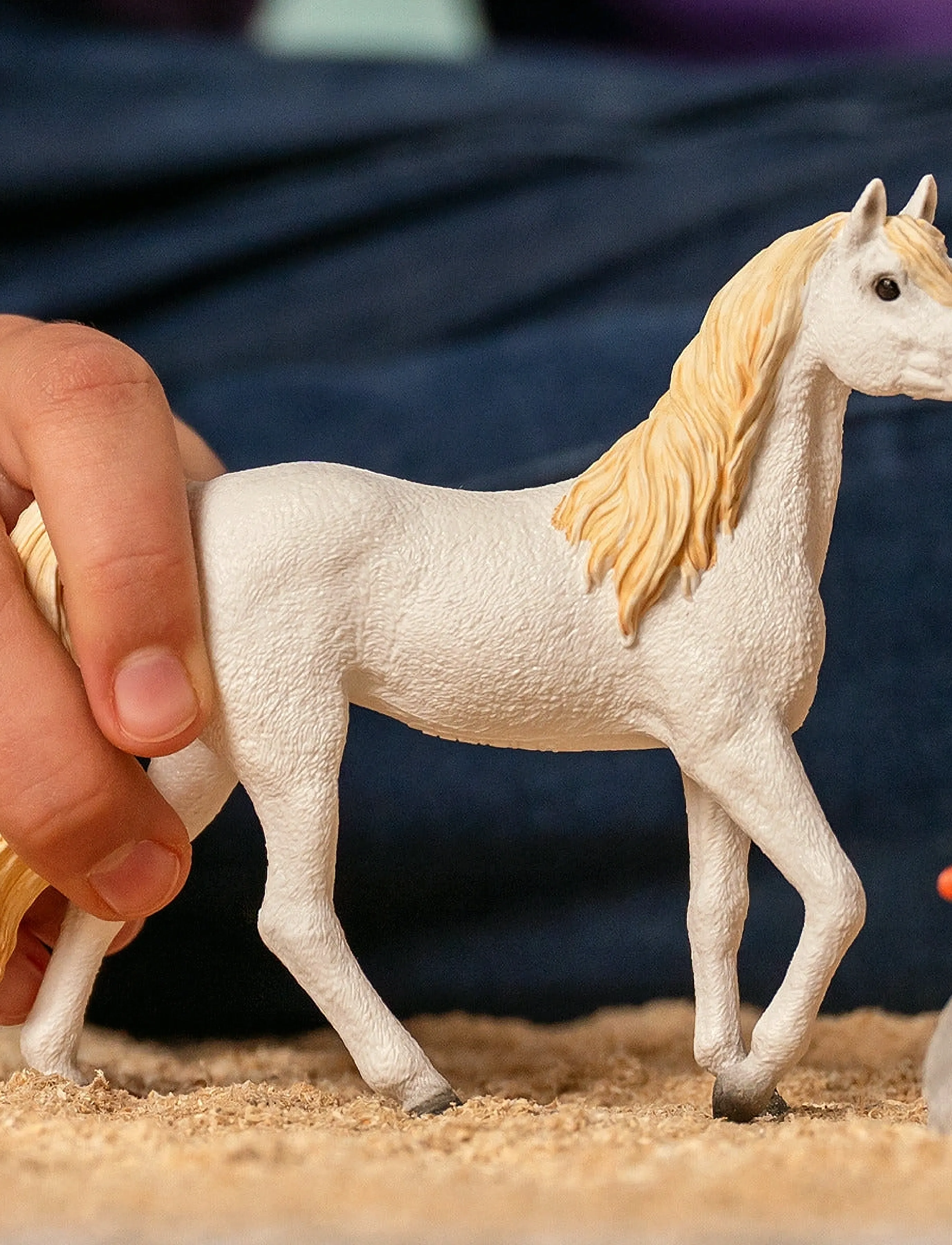 Schleich Schleich Arab Mare, One Size, White, Legesæt & Actionfigurer > Dyr, Børn