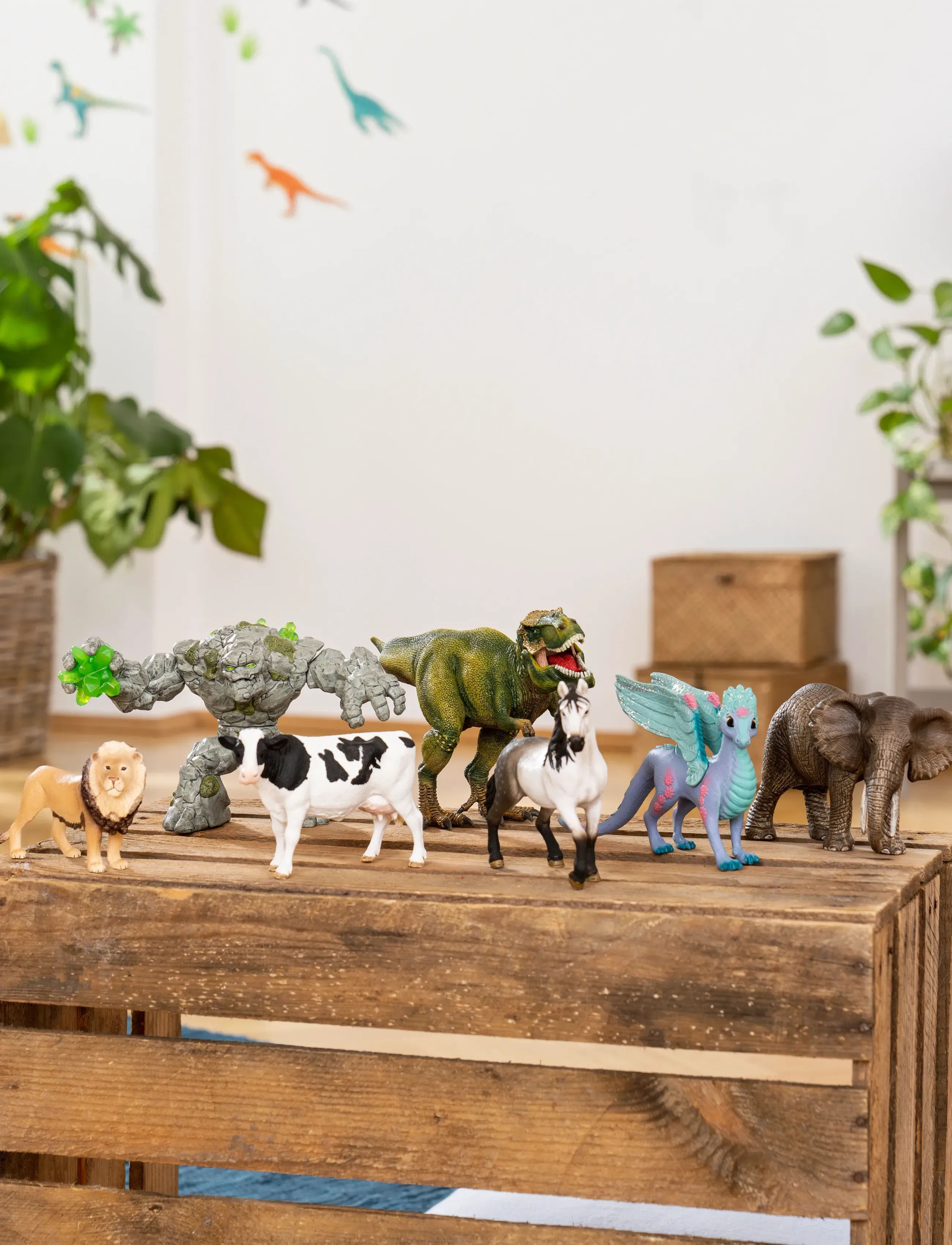 Schleich Tyrannosaurus Rex, Børn, Dyr, Grøn, Str: ONE SIZE