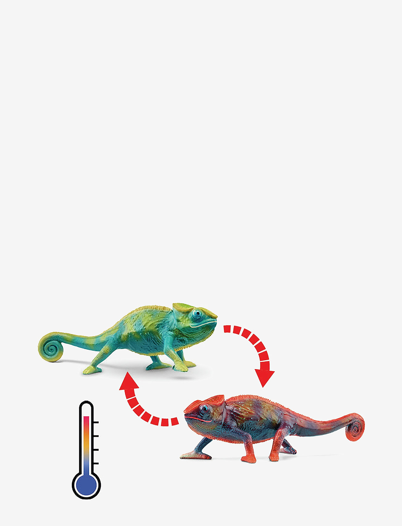 Schleich - Schleich Chameleon - laveste priser - multi - 1