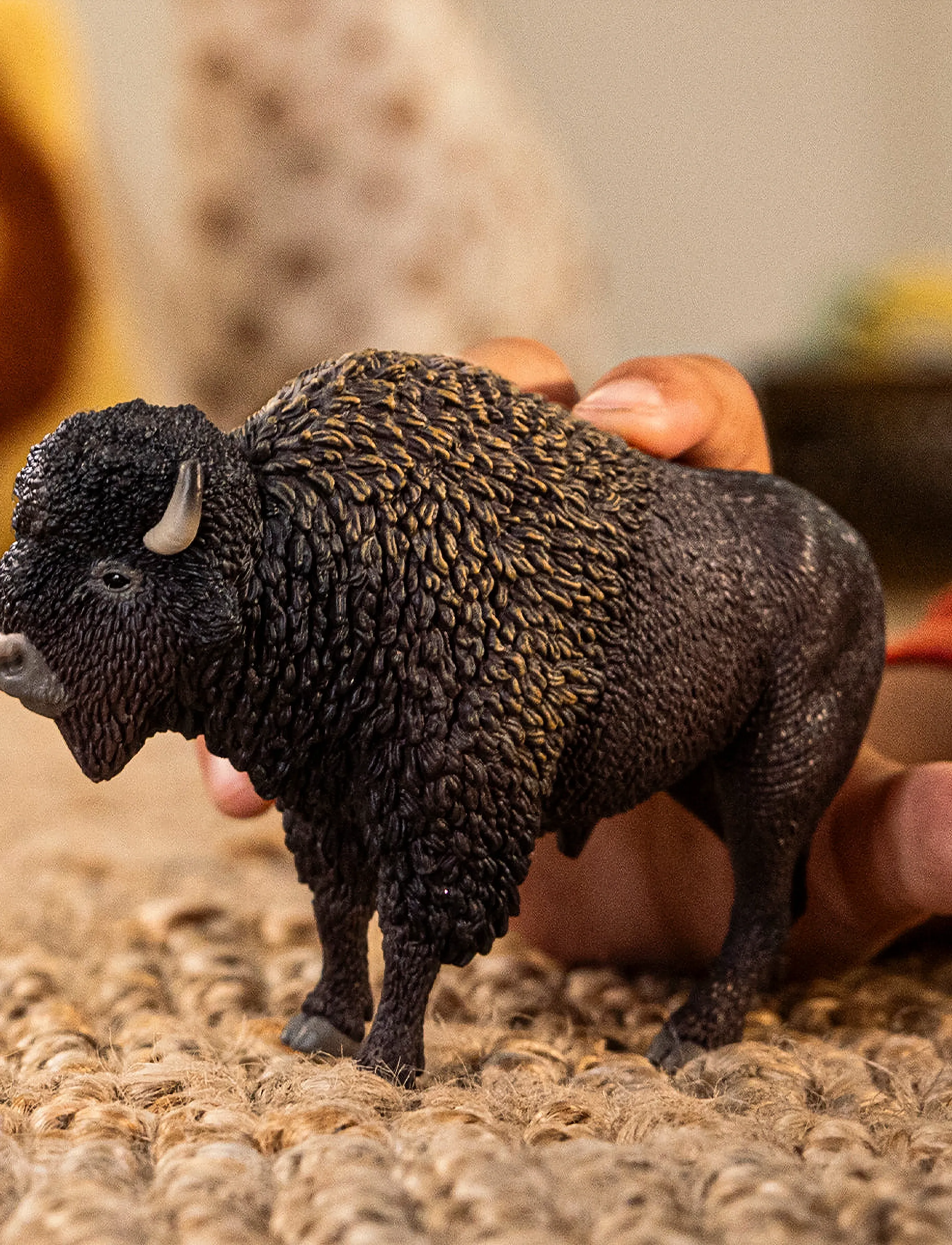 Schleich Bison, Børn, Dyr, Brun, Str: ONE SIZE