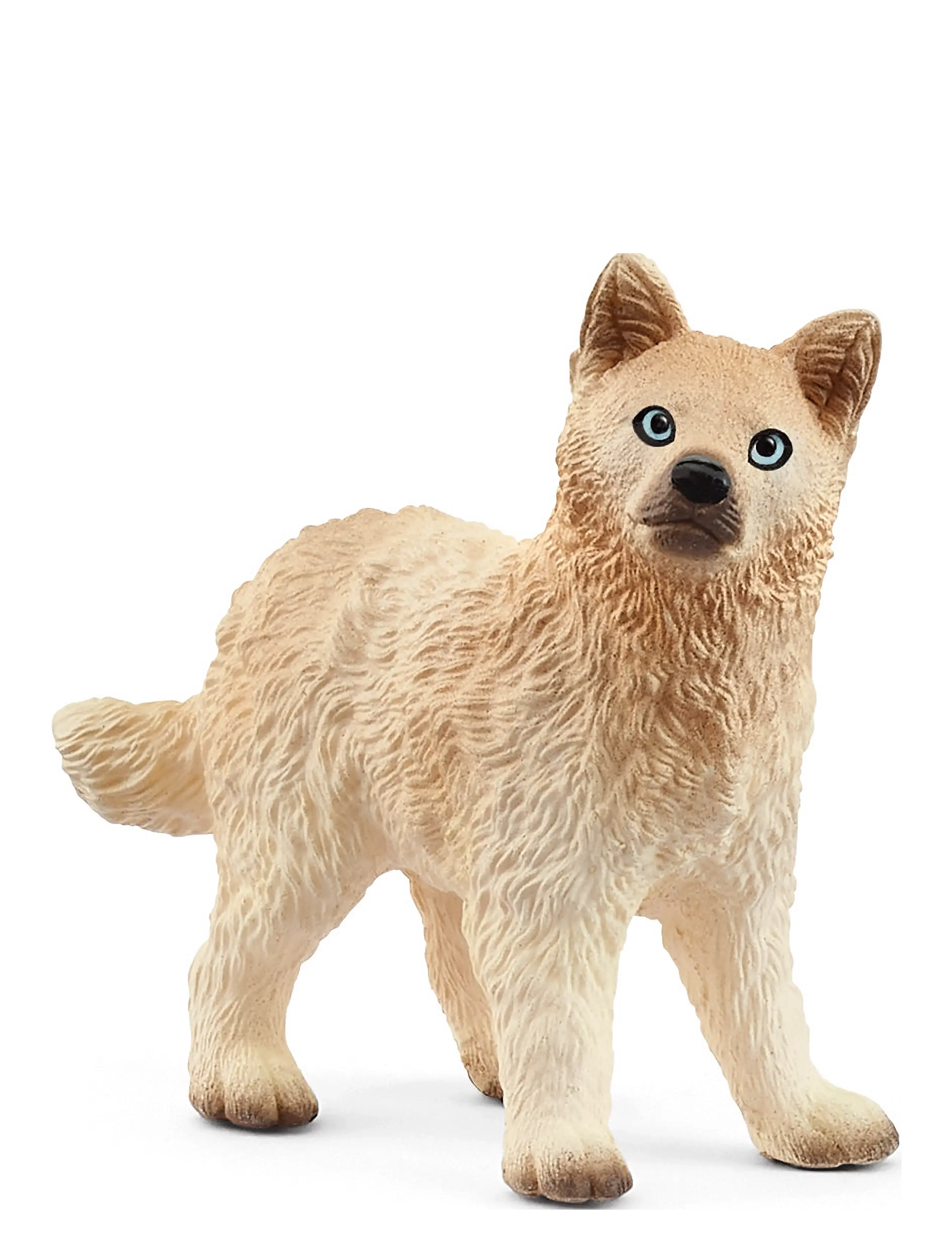 Schleich Schleich Arctic Wolf Cub - Legetøj - MUTI / cream