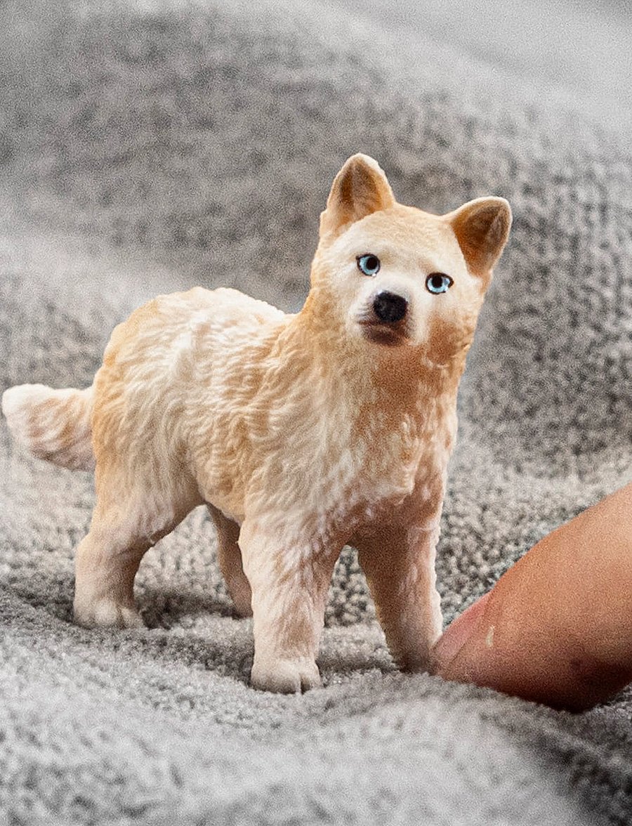 Schleich - Schleich Arctic Wolf Cub - djur - muti - 0