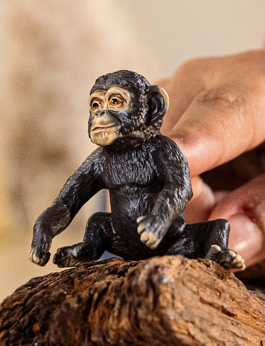 Schleich - Schleich Chimpanzee Cub - djur - muti - 0