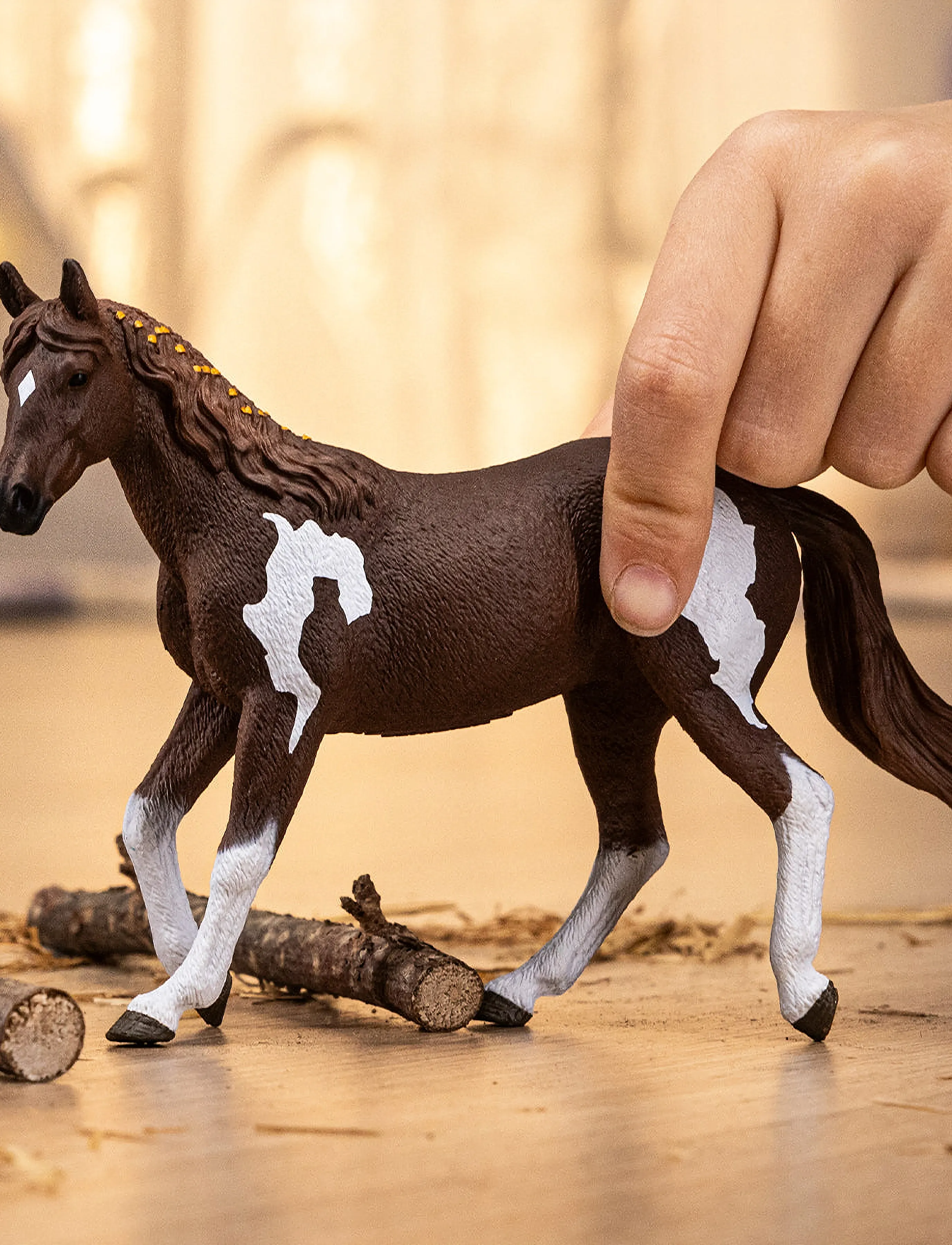 Schleich Paint Horse Mare, Børn, Stuffed Dyr, Multi/mønstret, Str: ONE SIZE