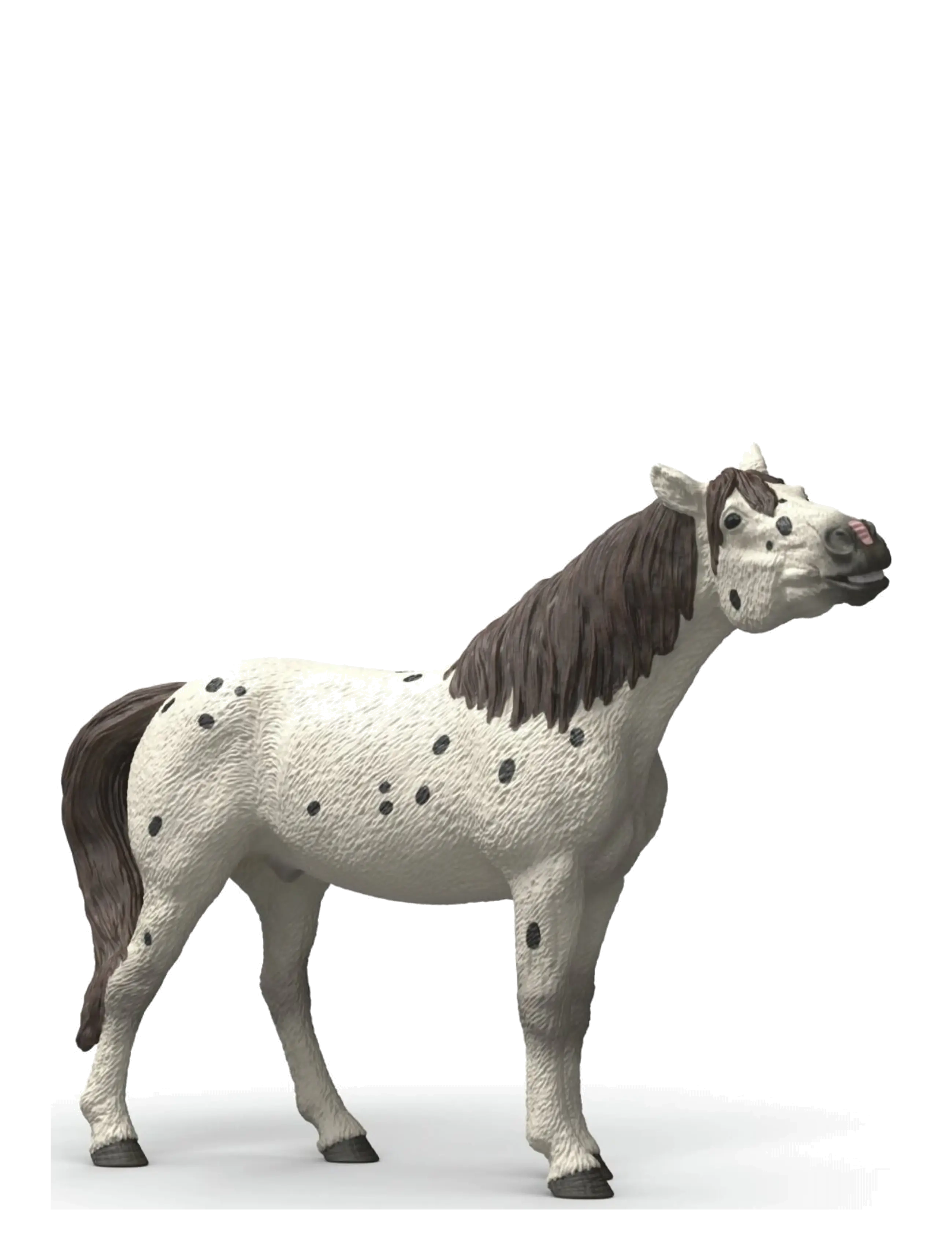 Schleich Schleich Knabstrupper Gelding, One Size, White, Legesæt & Actionfigurer > Dyr, Børn