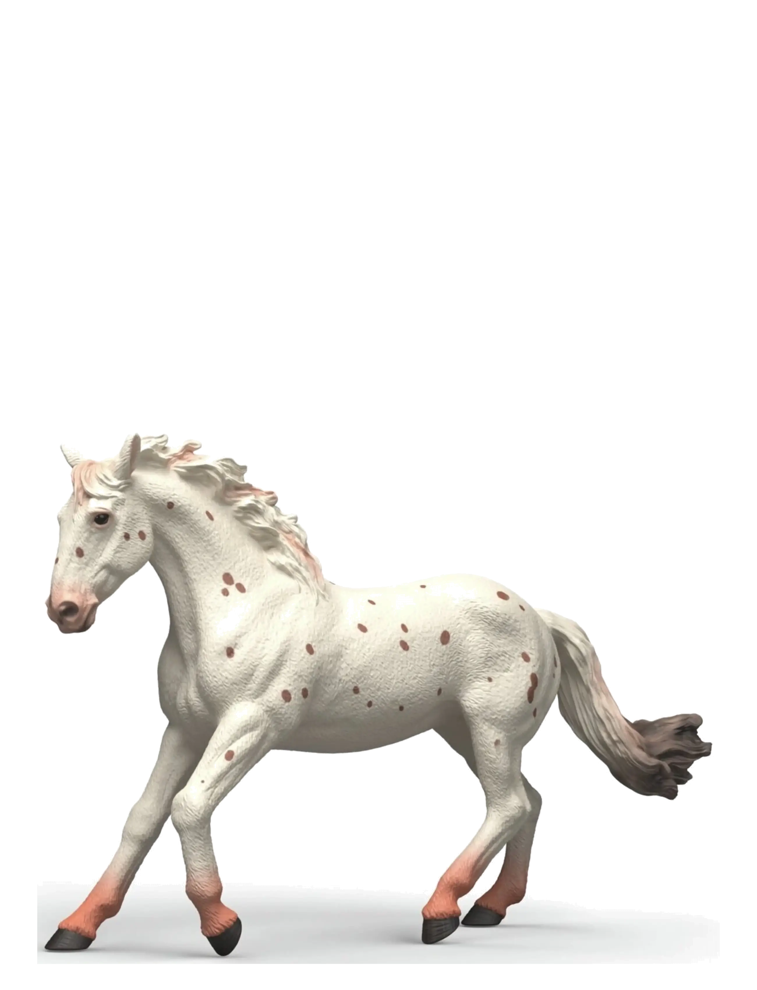 Schleich Knabstrupper Mare, Dyr, Hvid, Str: ONE SIZE