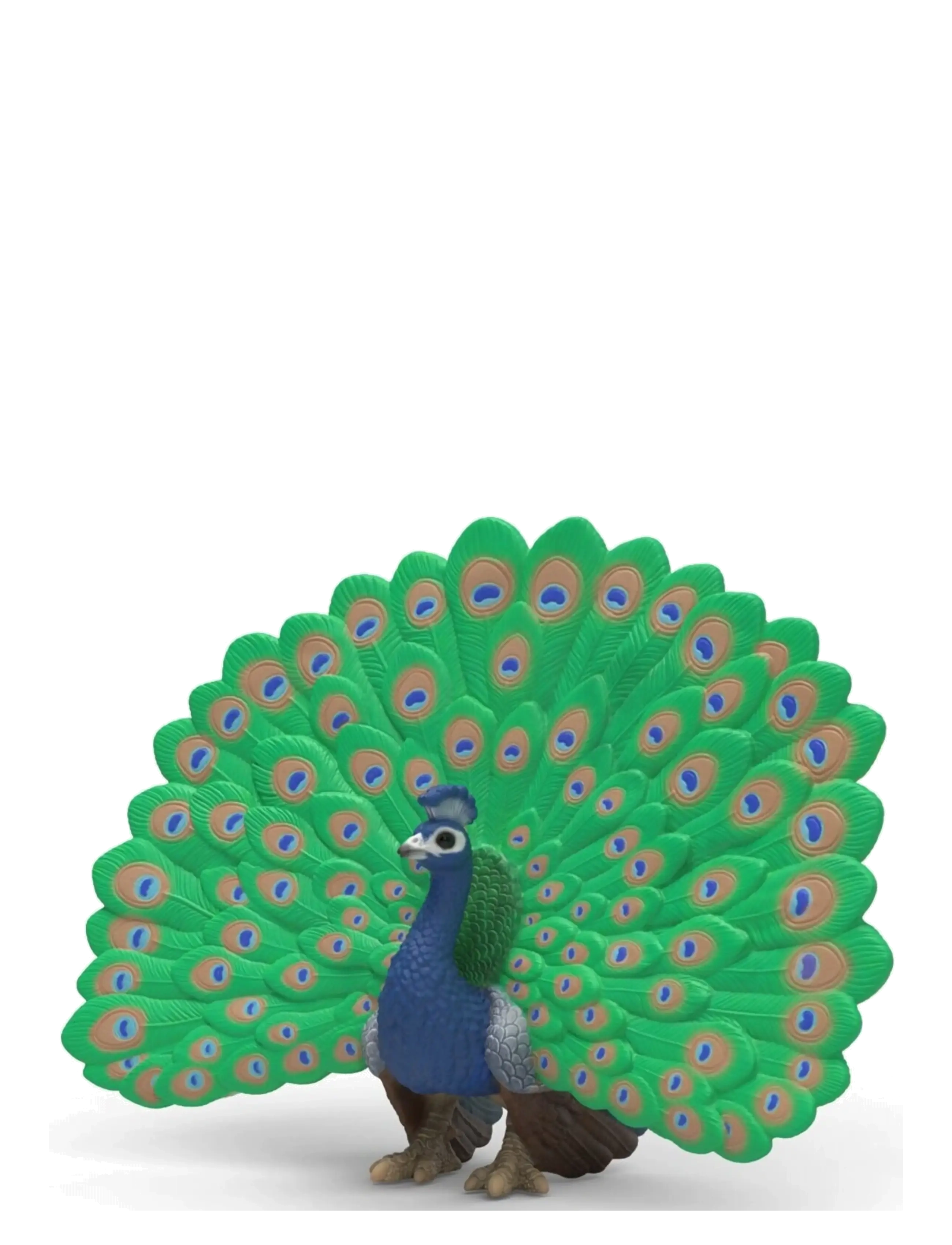 Schleich Peacock, Børn, Dyr, Grøn, Str: ONE SIZE