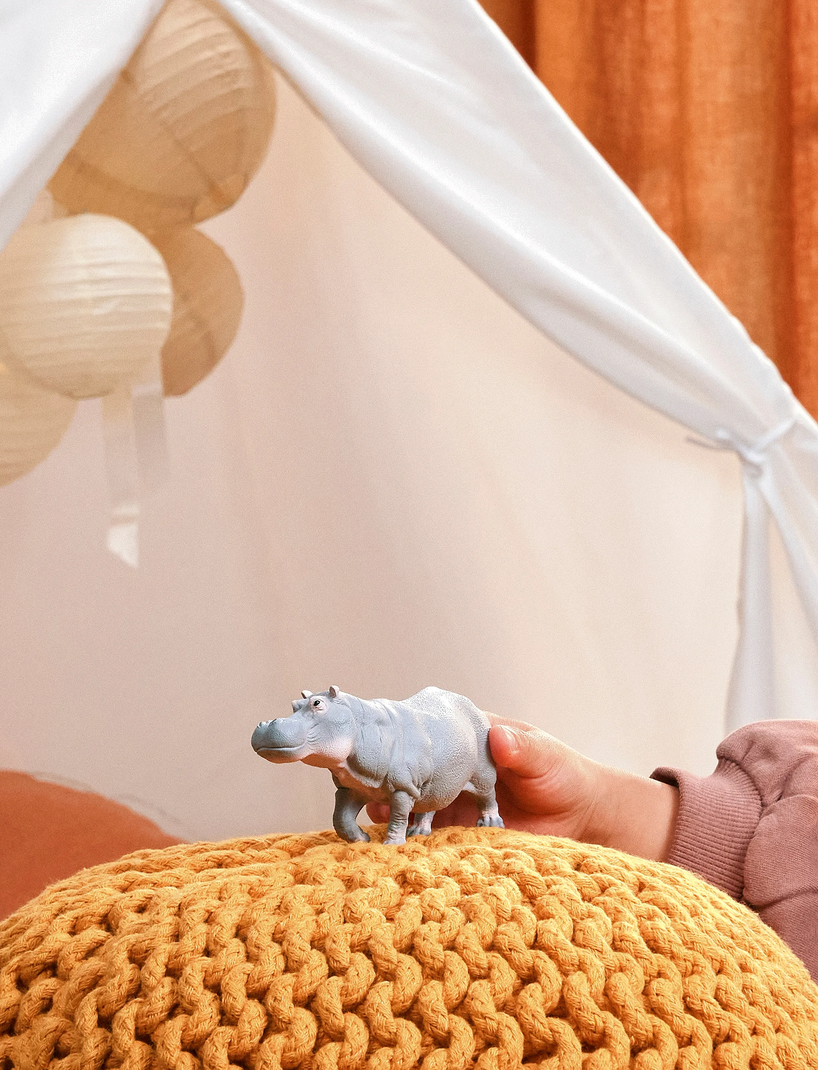 Schleich Hippopotamus, Børn, Dyr, Grå, Str: ONE SIZE