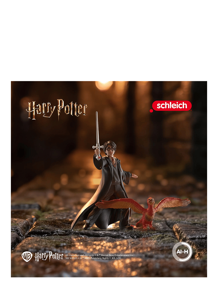 Schleich - Schleich Harry & Fawkes with sword - film- & eventyrsfigurer - multi - 0