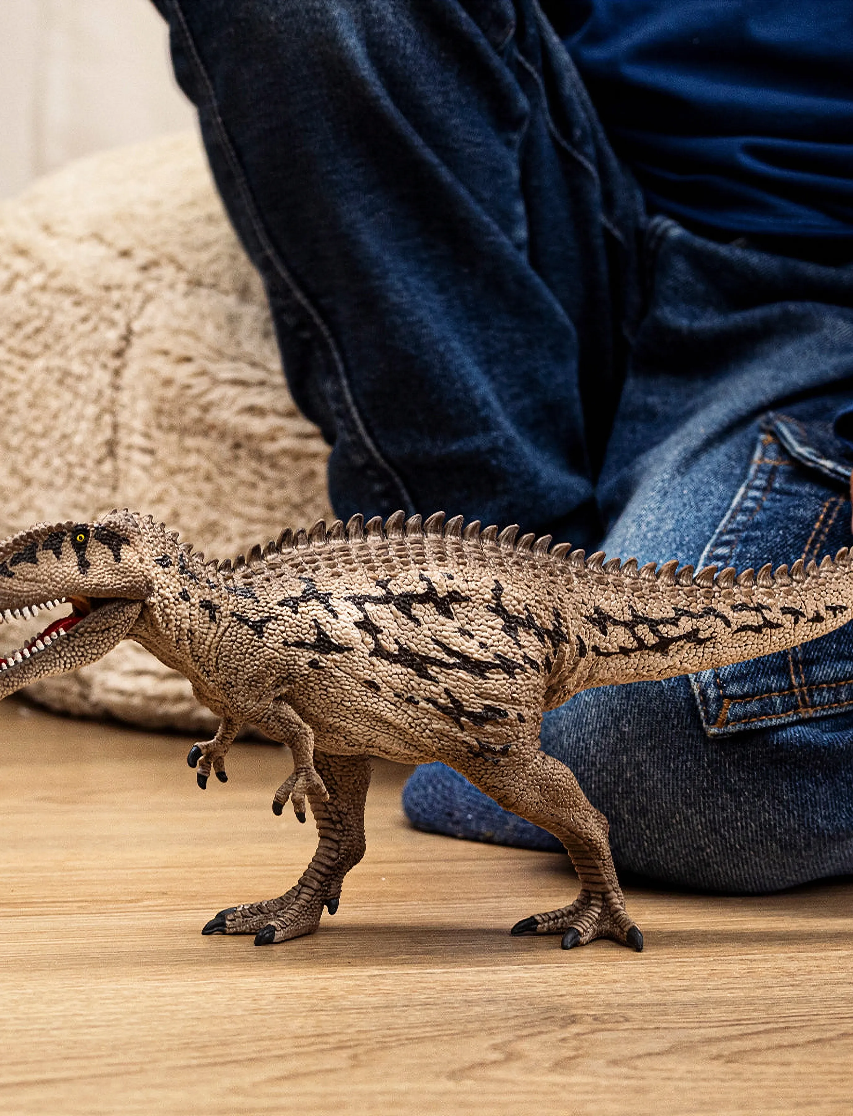 Schleich Carcharodontosaurus, Børn, Action Figures, Multi/mønstret, Str: ONE SIZE