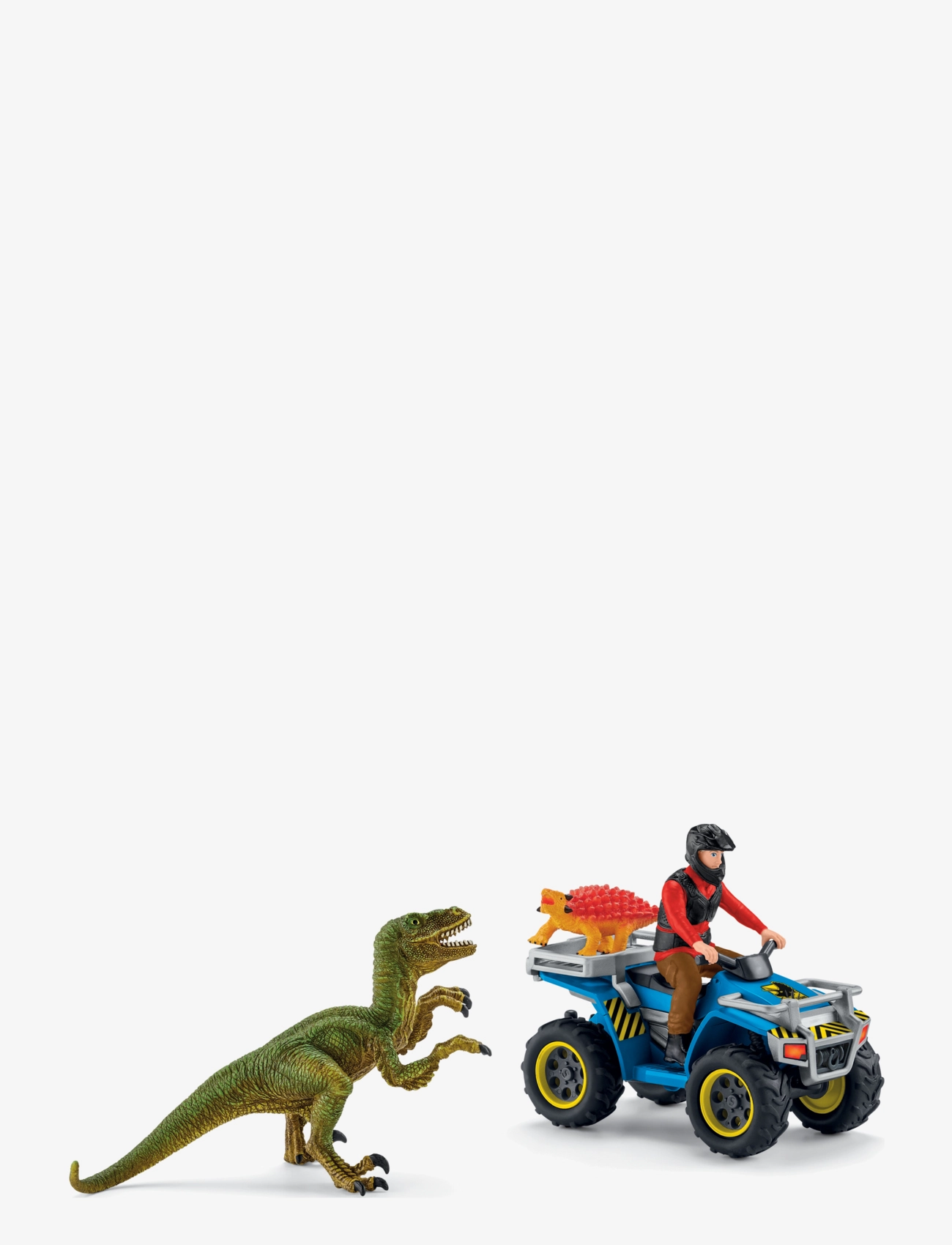 Schleich Schleich Quad escape from Velociraptor - Leksaker - MULTI / multi