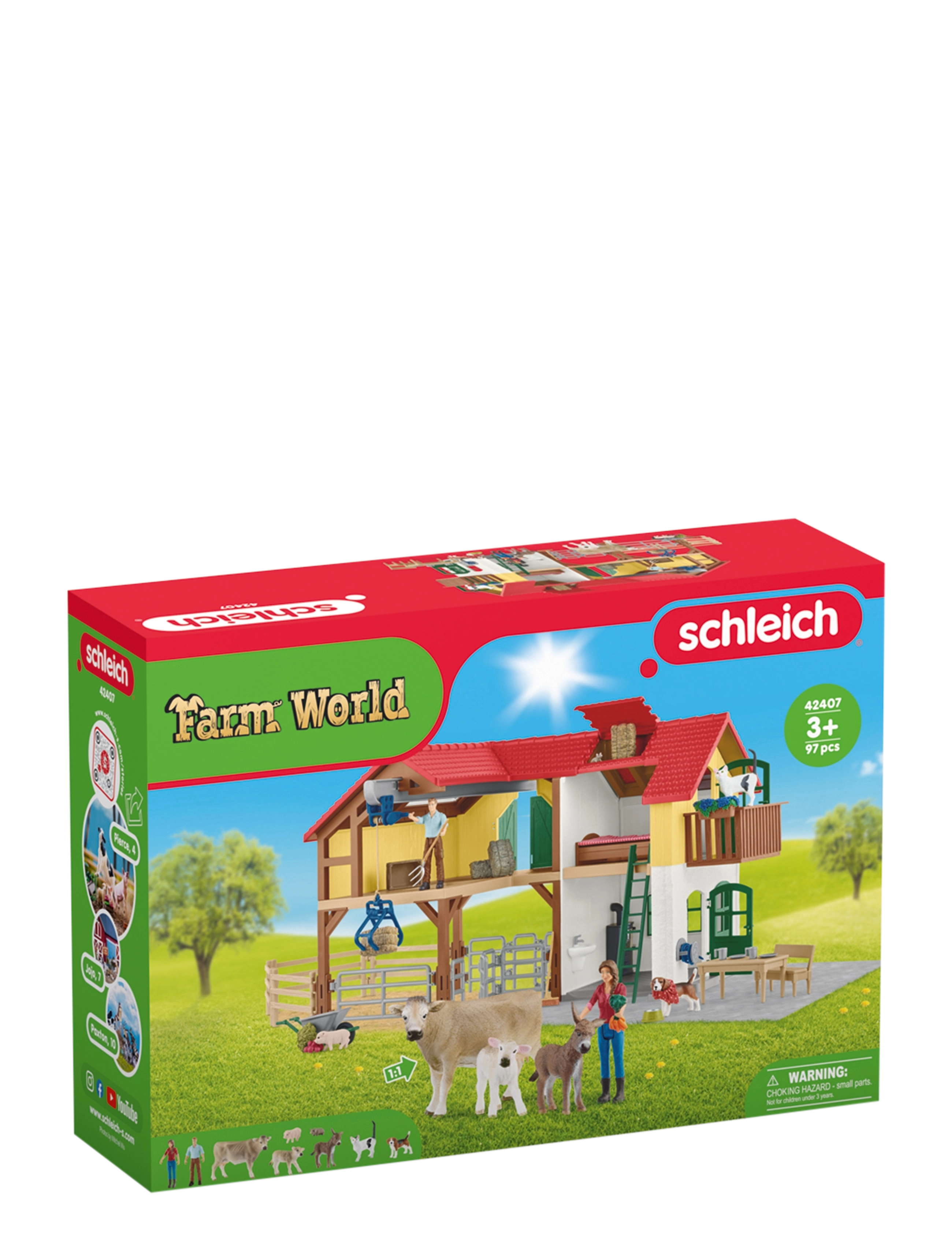 Schleich Large Farm House - MULTI