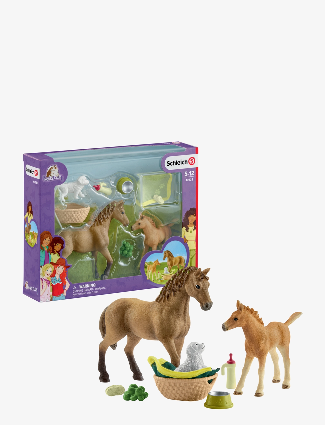 Schleich Horse Club Sarahs Baby Animal Care, Børn, Play Sæt, Multi/mønstret, Str: ONE SIZE