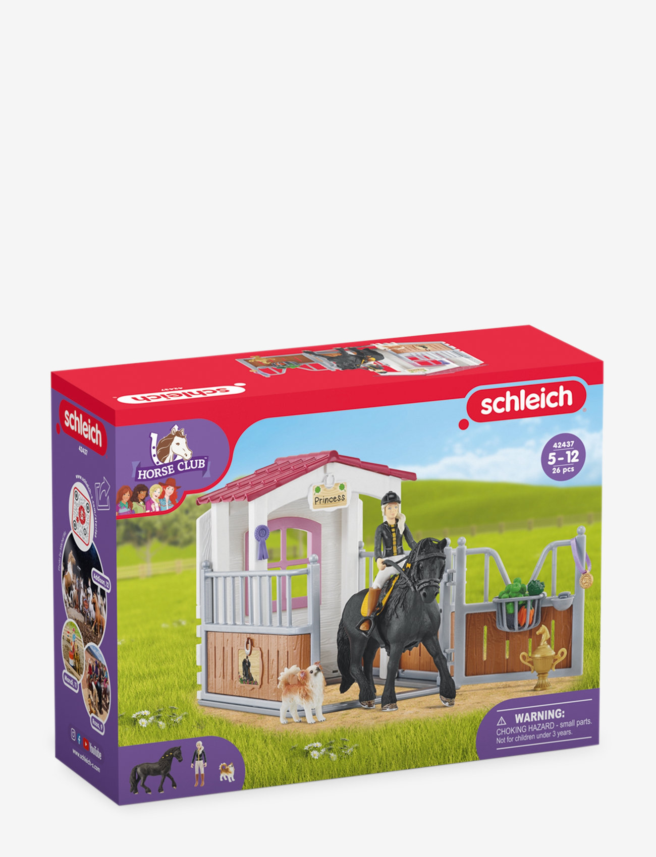 Schleich - Schleich Horse Box with Horse Club Tori & Princess - lekset - multi - 1