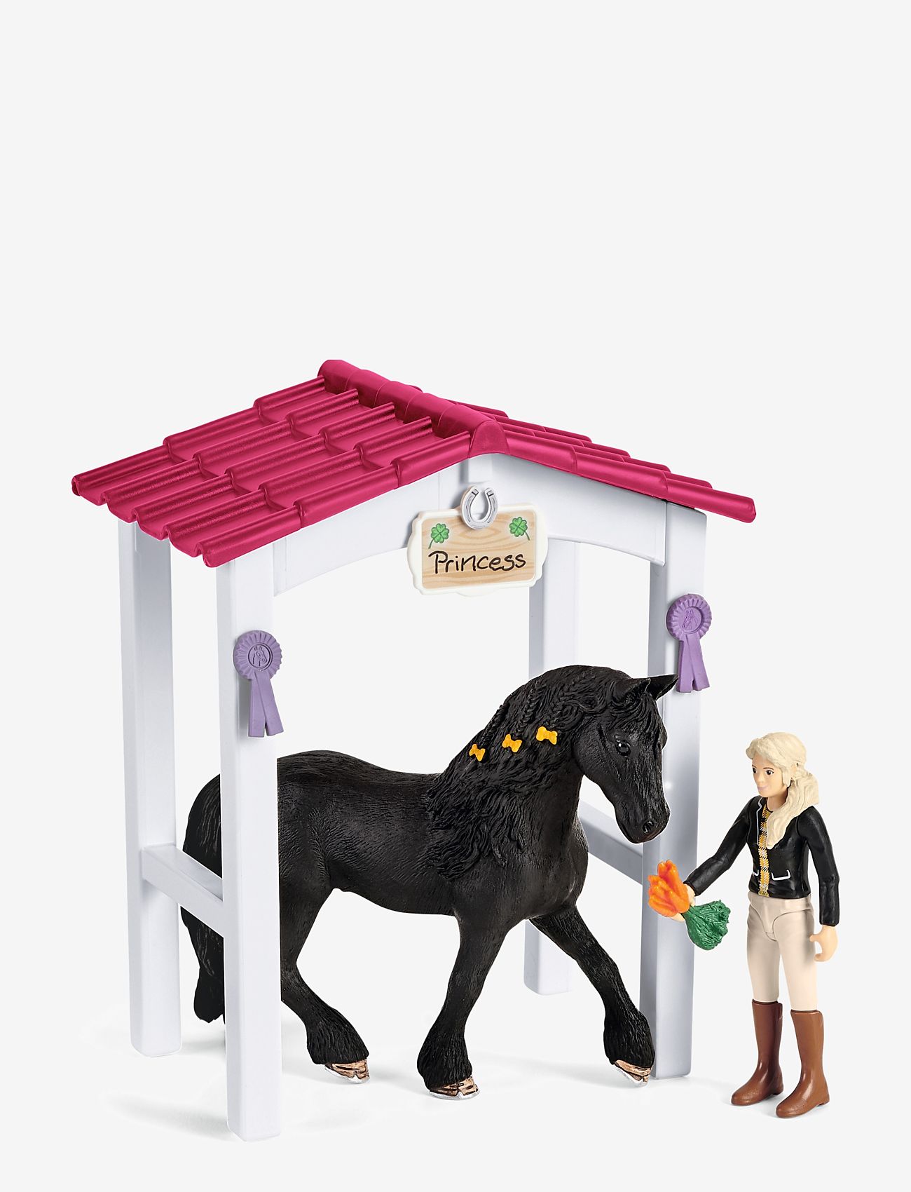 Schleich - Schleich Horse Box with Horse Club Tori & Princess - lekset - multi - 4