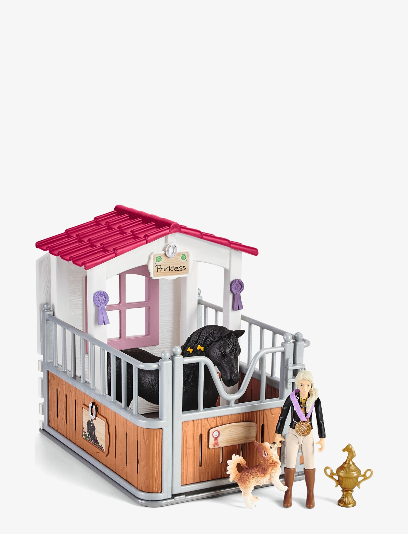 Schleich - Schleich Horse Box with Horse Club Tori & Princess - legesæt - multi - 5