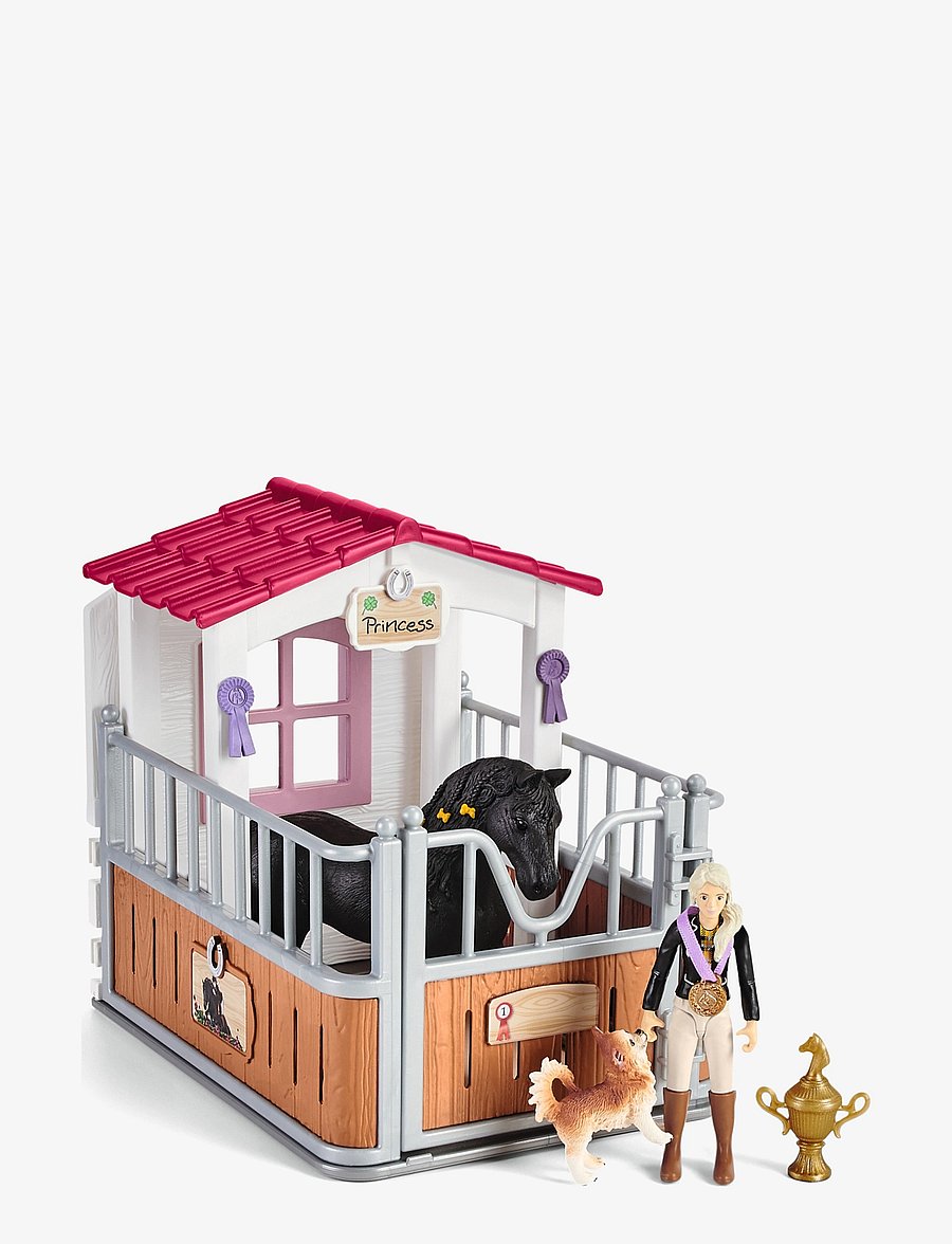 Schleich - Schleich Horse Box with Horse Club Tori & Princess - leikfangasett - multi - 5