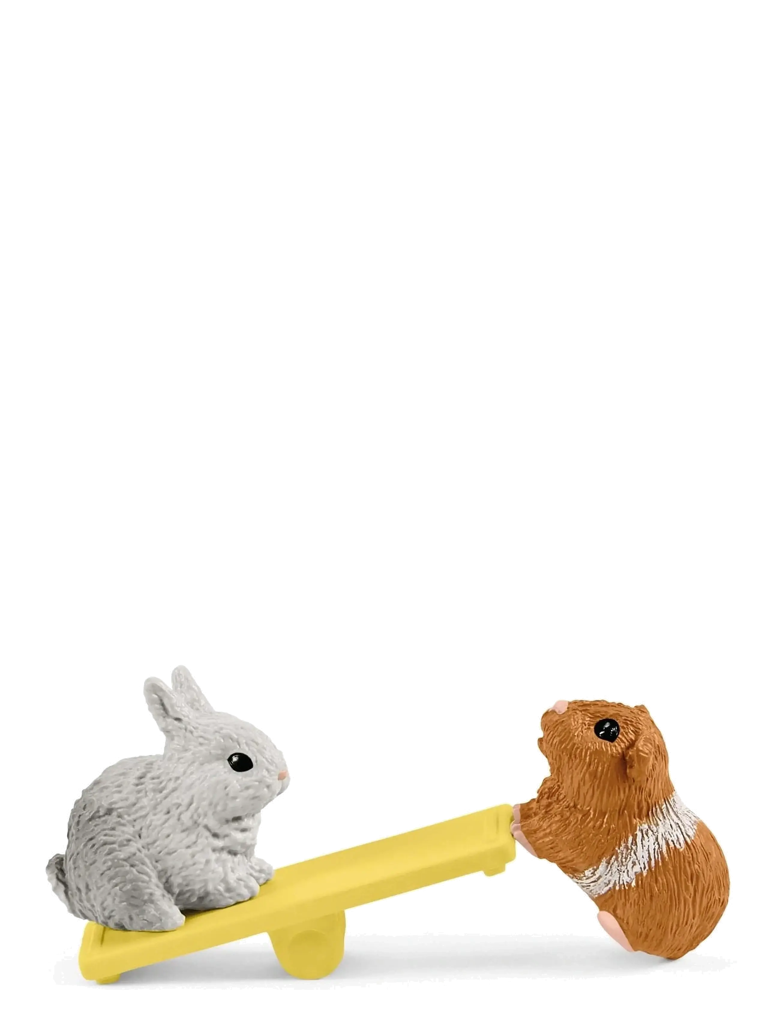 Schleich - Schleich Rabbit and Guinea Pig Hutch - legesæt - multi - 3