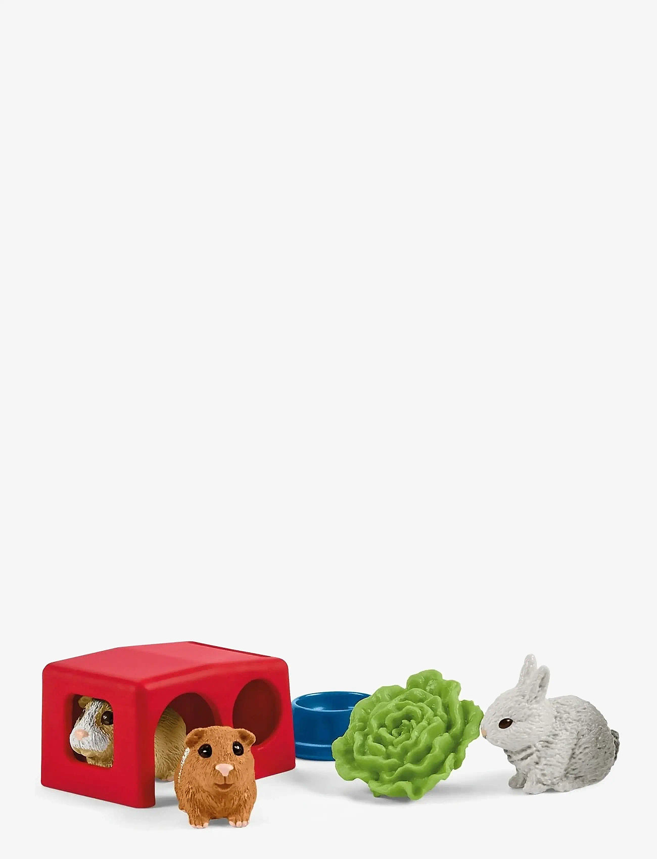 Schleich - Schleich Rabbit and Guinea Pig Hutch - lekset - multi - 4