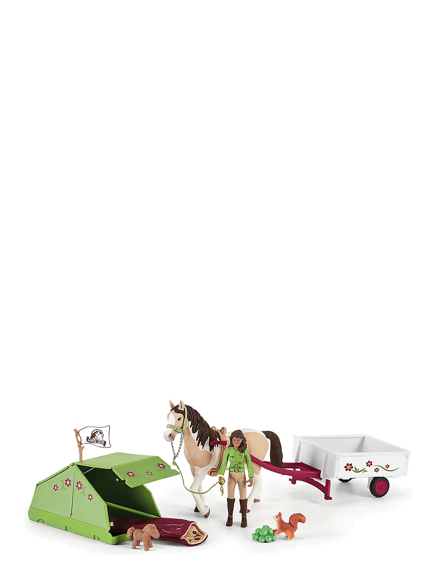 Schleich - Schleich Horse Club Sarah's Camping - leikfangasett - multi - 0