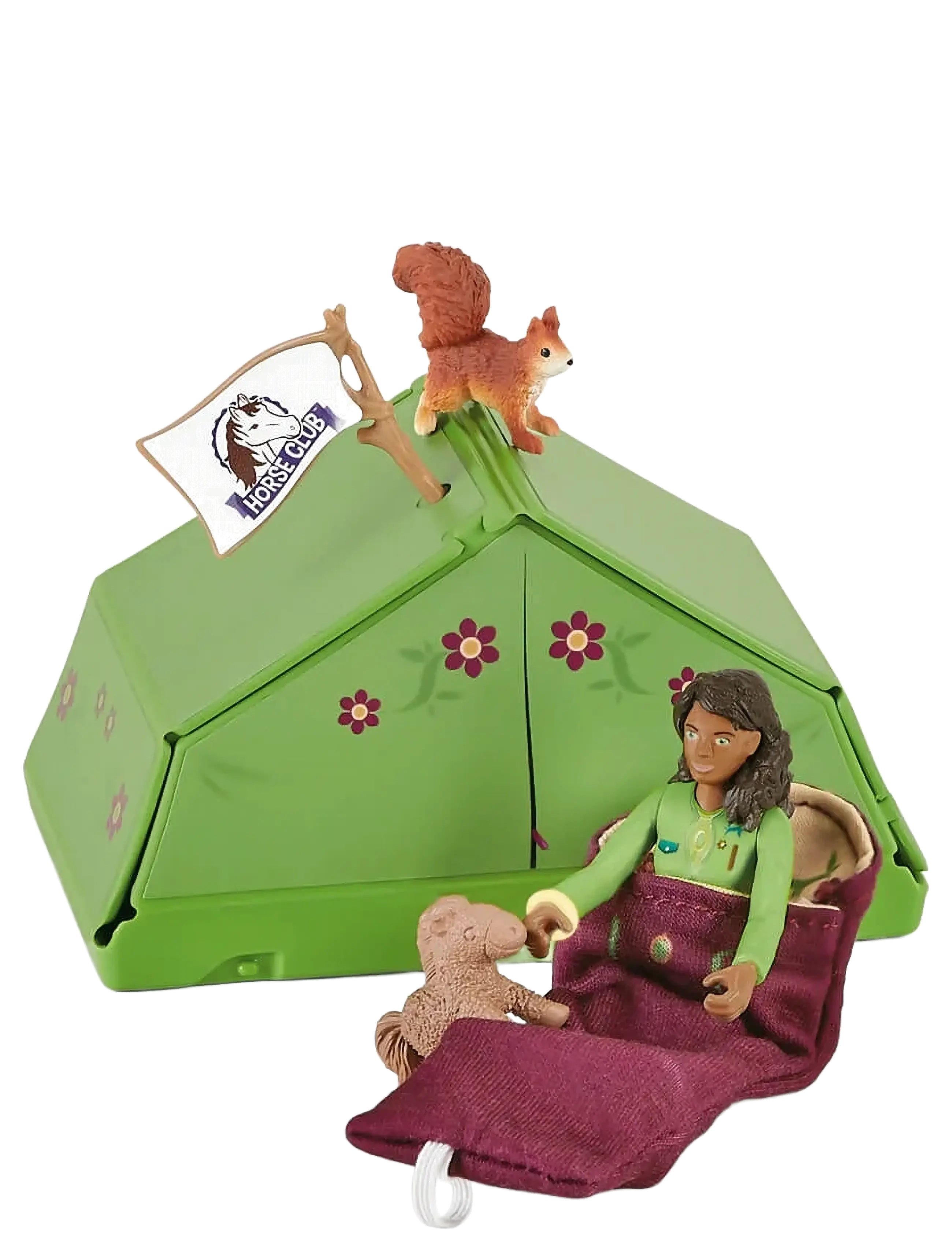 Schleich - Schleich Horse Club Sarah's Camping - legesæt - multi - 1