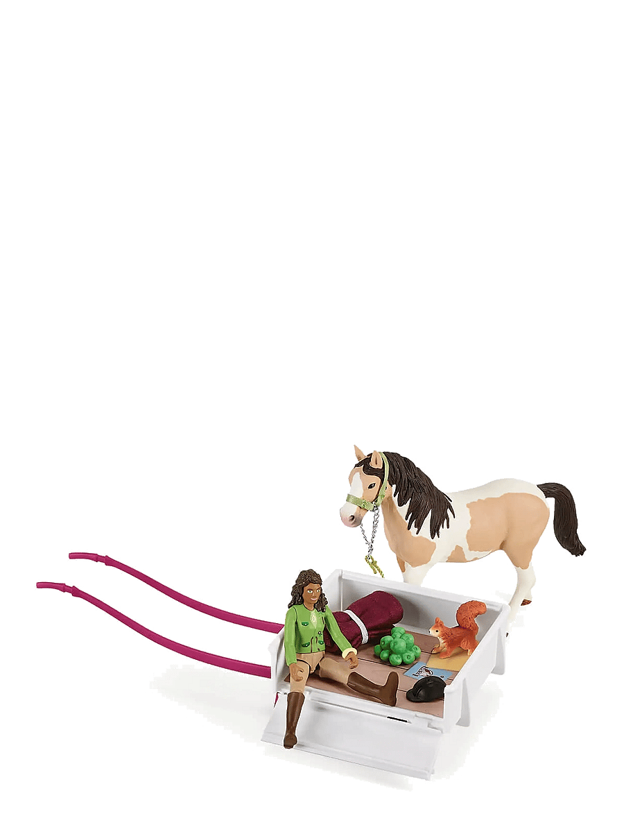 Schleich - Schleich Horse Club Sarah's Camping - leikfangasett - multi - 3