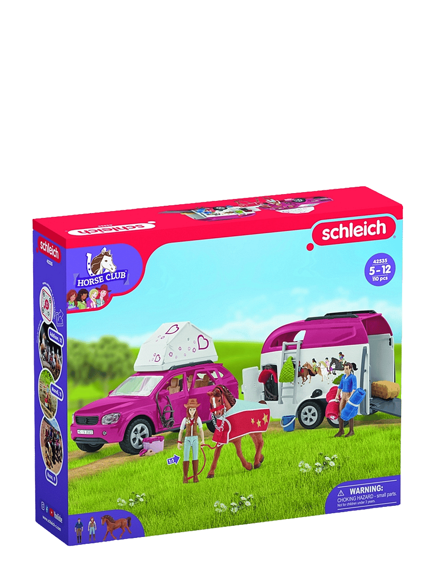 Schleich - Schleich Horse Adventures with Car and Trailer - leikfangasett - multi - 1