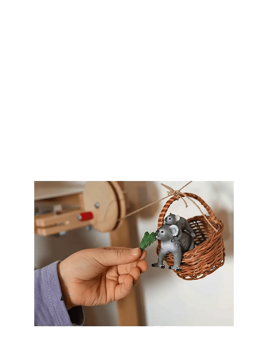 Schleich - Schleich Koala Mother and Baby - djur - multi - 4