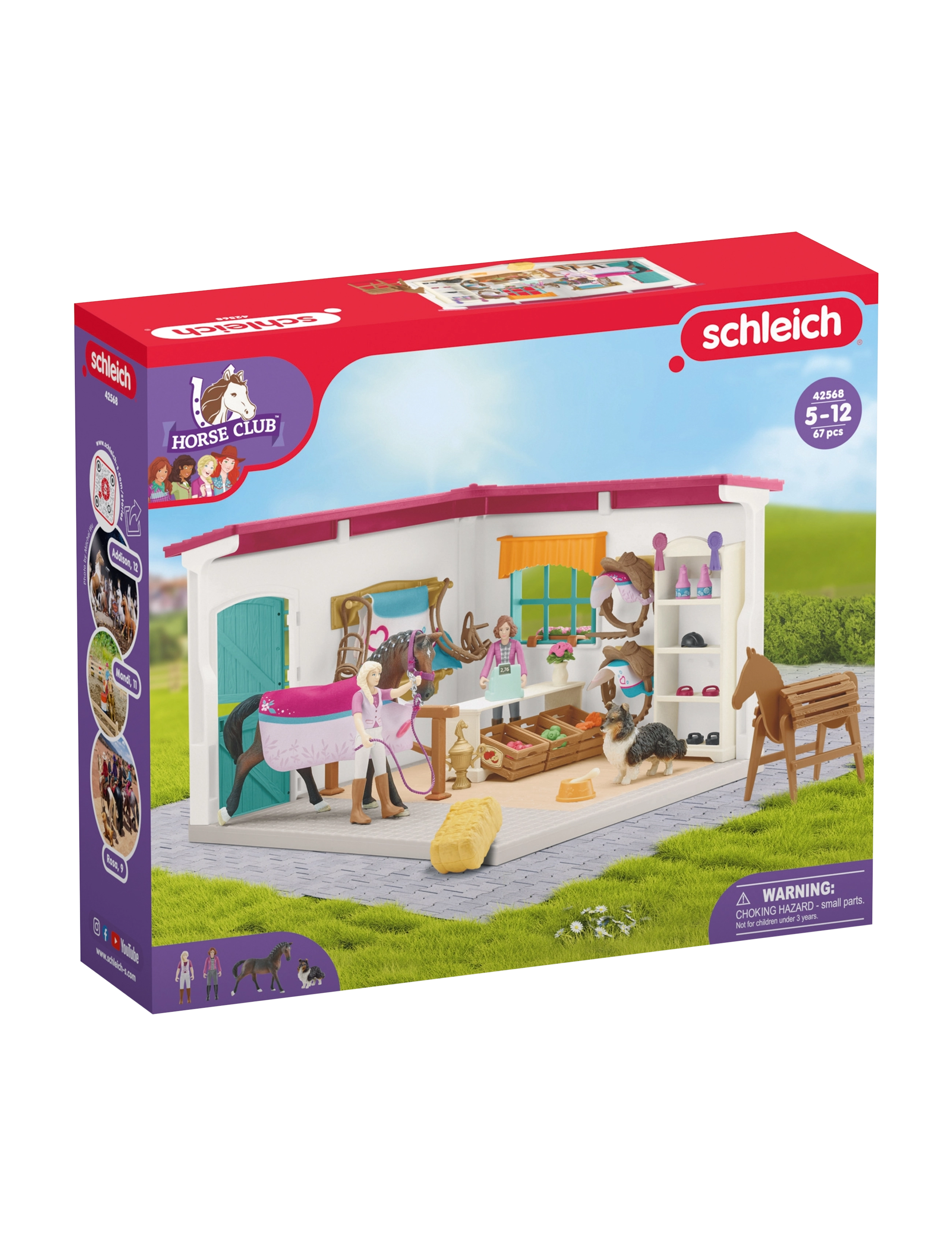 Schleich Schleich Horse Shop, One Size, Multi/patterned, Legesæt Og Actionfigurer > Legesæt, Børn