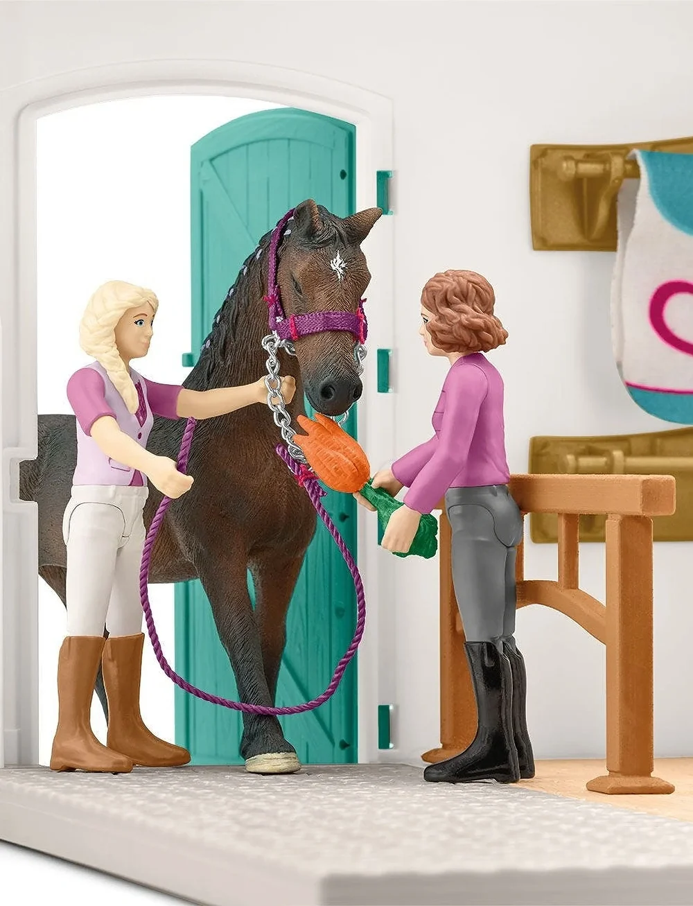 Schleich - Schleich Horse Shop - legesæt - multi - 5