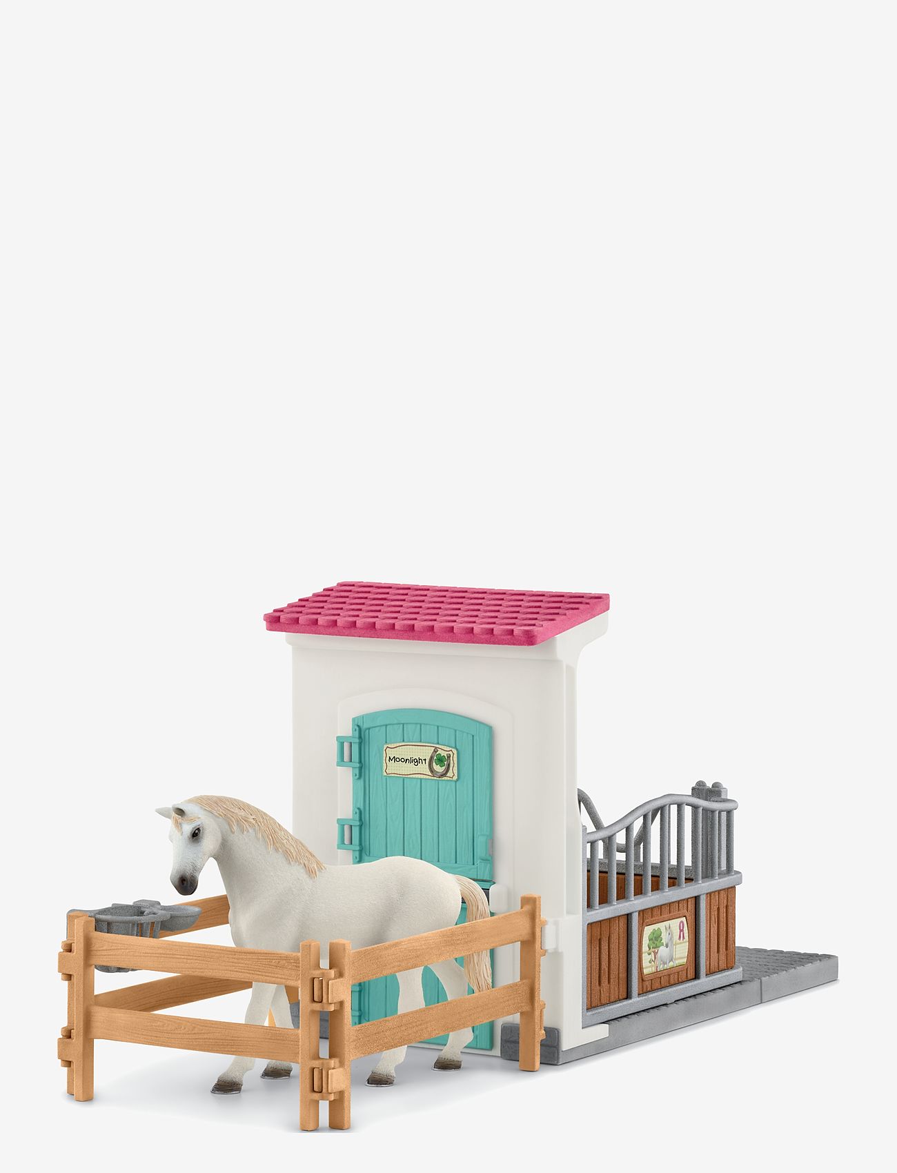 Schleich - Schleich Horse Stall Extension - lekset - multi - 1