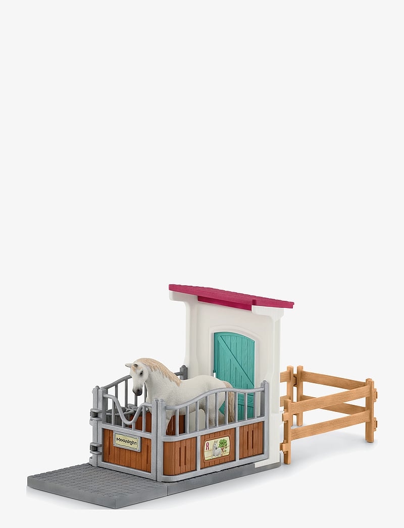 Schleich - Schleich Horse Stall Extension - leikfangasett - multi - 3