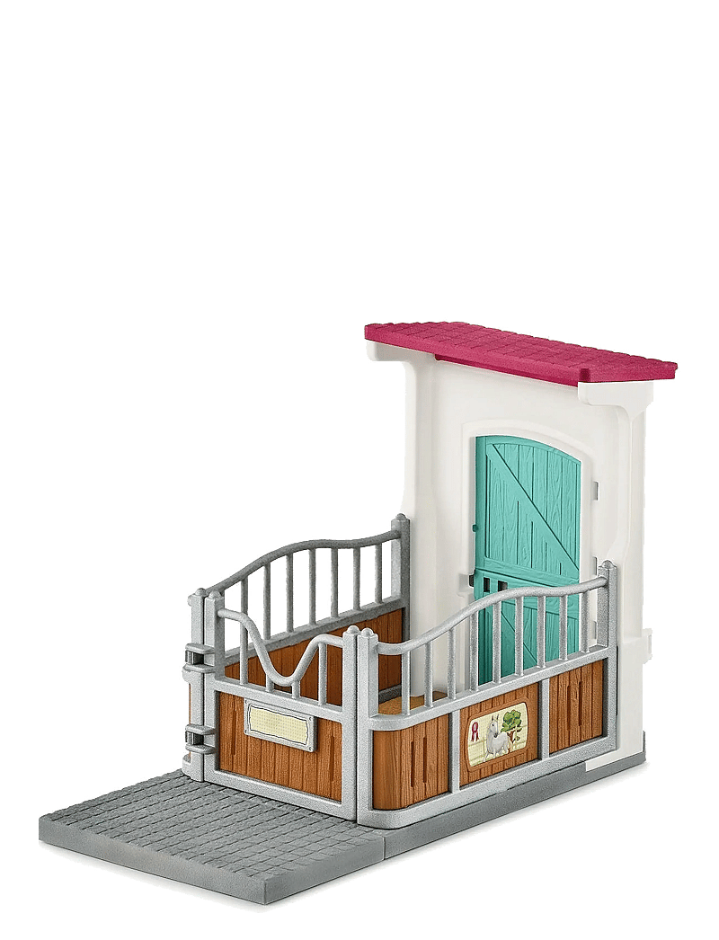 Schleich - Schleich Horse Stall Extension - leikfangasett - multi - 5