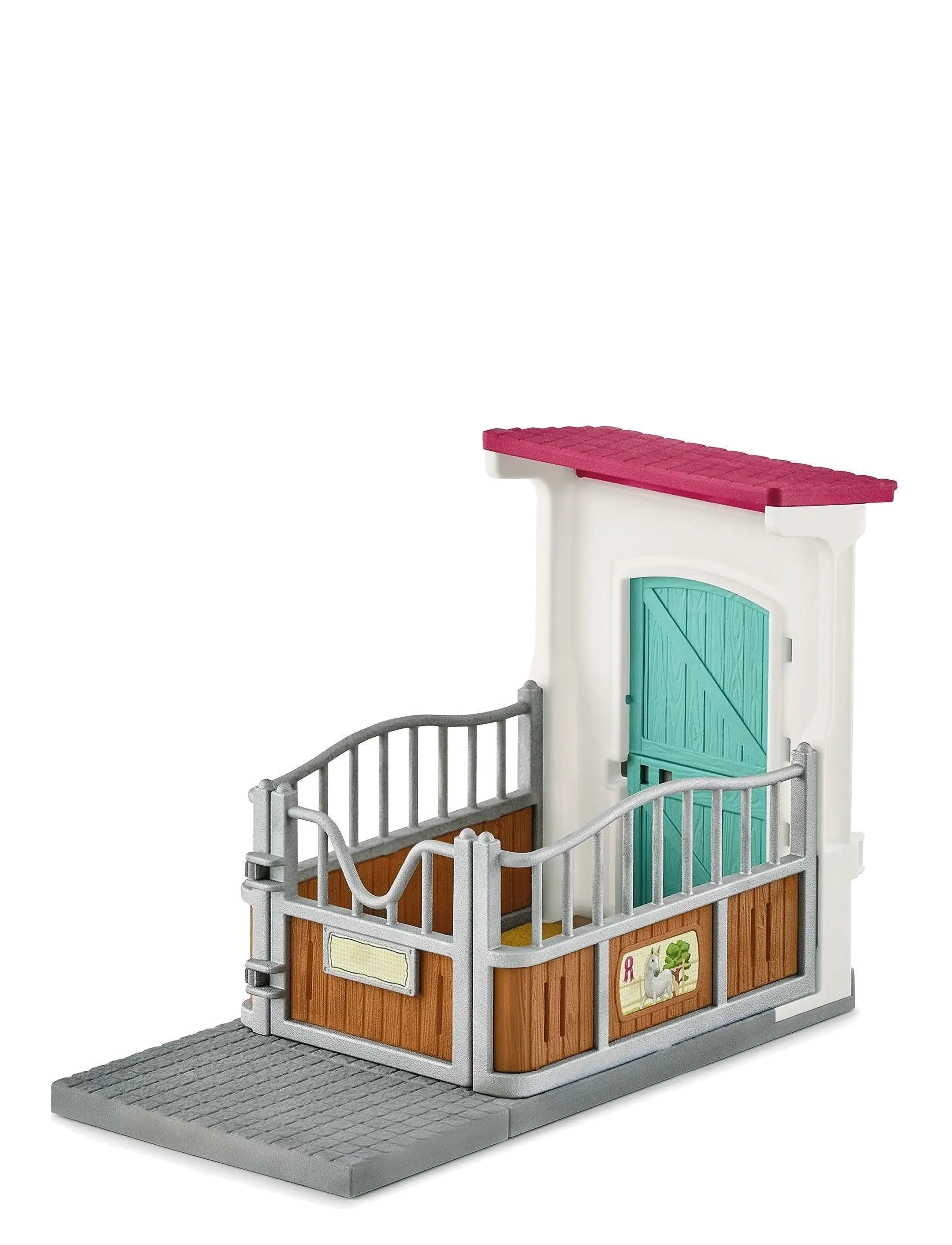 Schleich - Schleich Horse Stall Extension - lekset - multi - 5