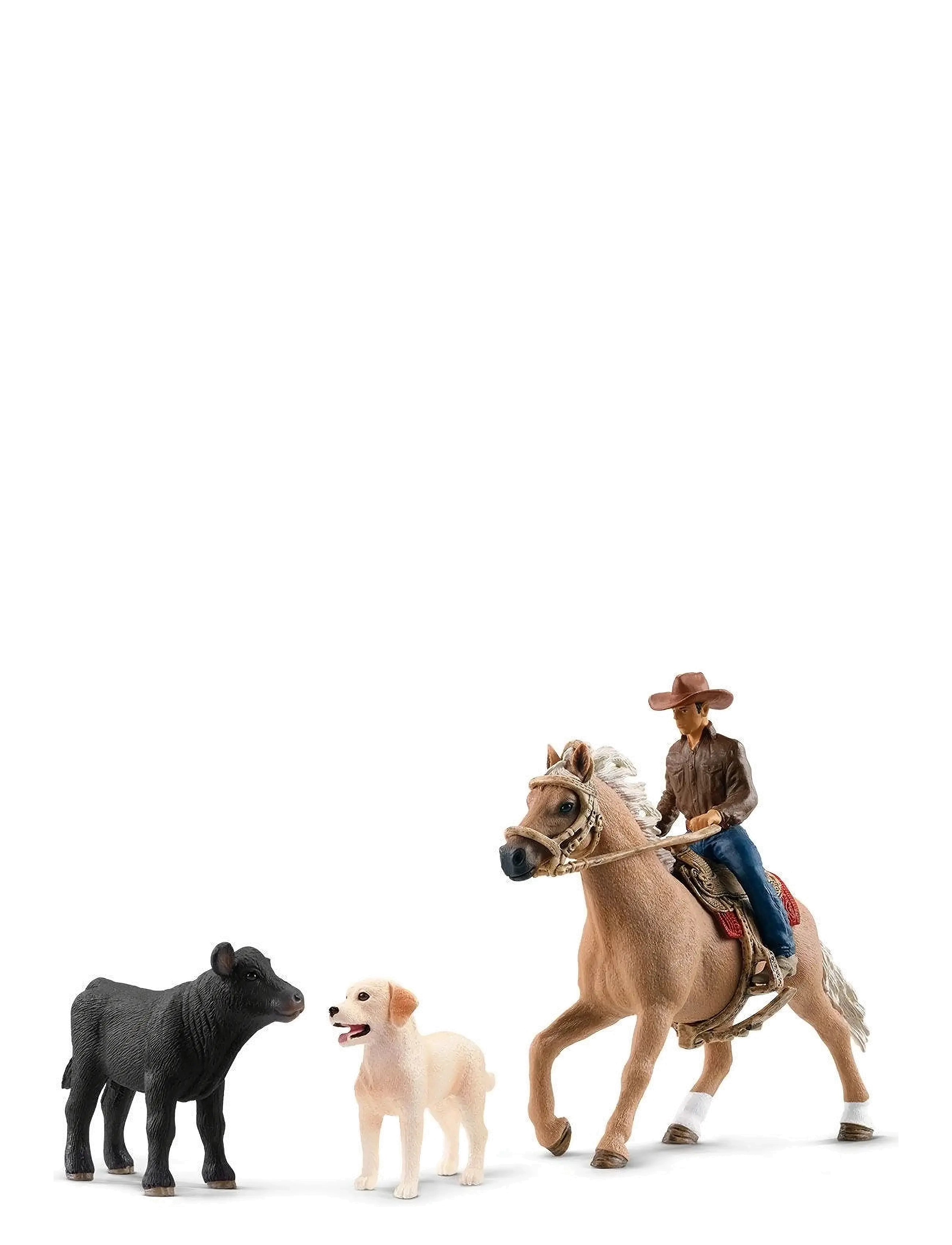 Schleich Schleich Western Riding Adventures, One Size, Multi/patterned, Legesæt & Actionfigurer > Dyr, Børn