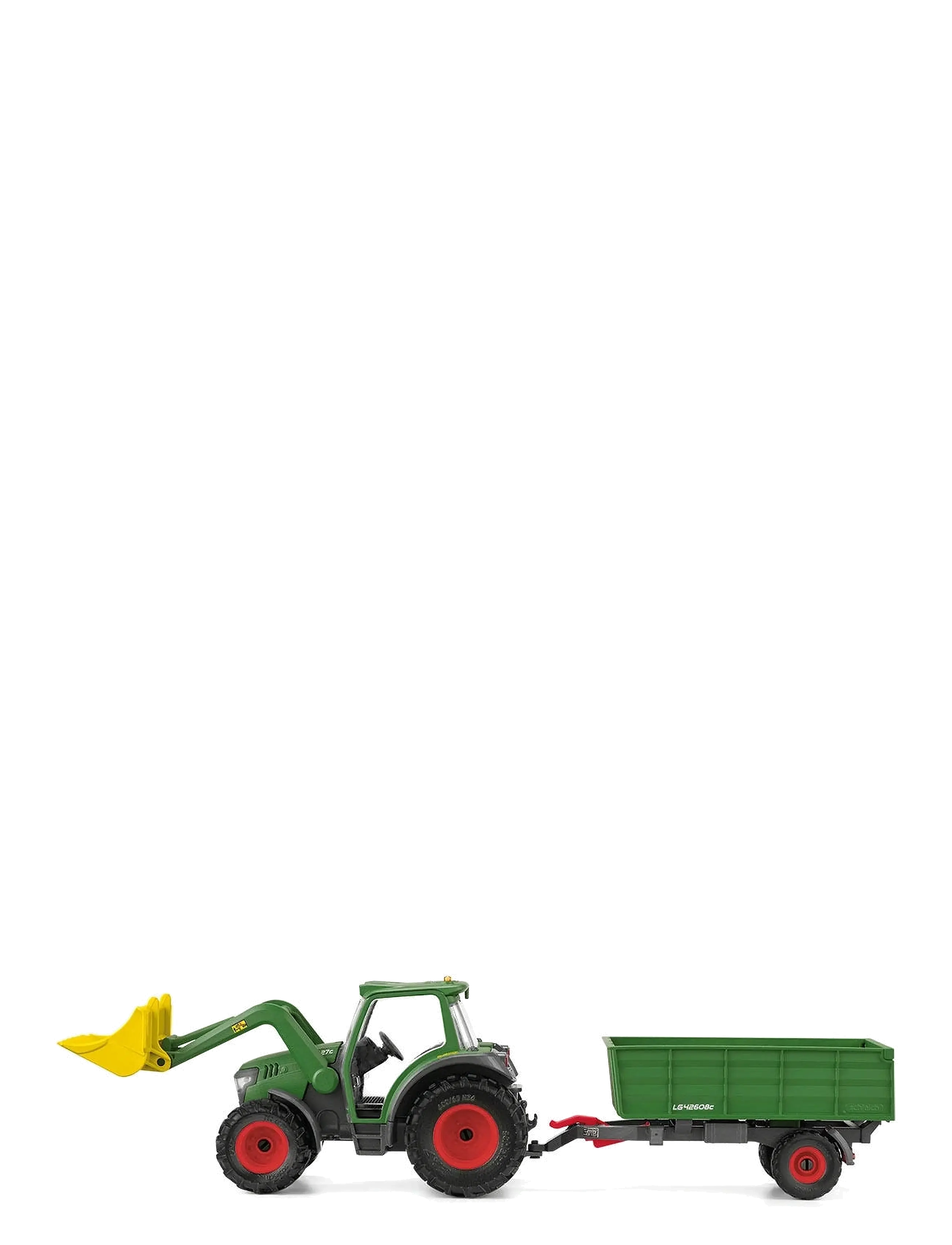 Schleich - Schleich Tractor with Trailer - leksaksfordon - multi - 1