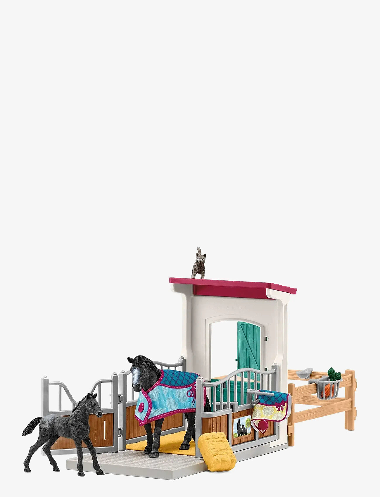Schleich - Schleich Horse Box with Mare and Foal - leikkisetit - multi - 1